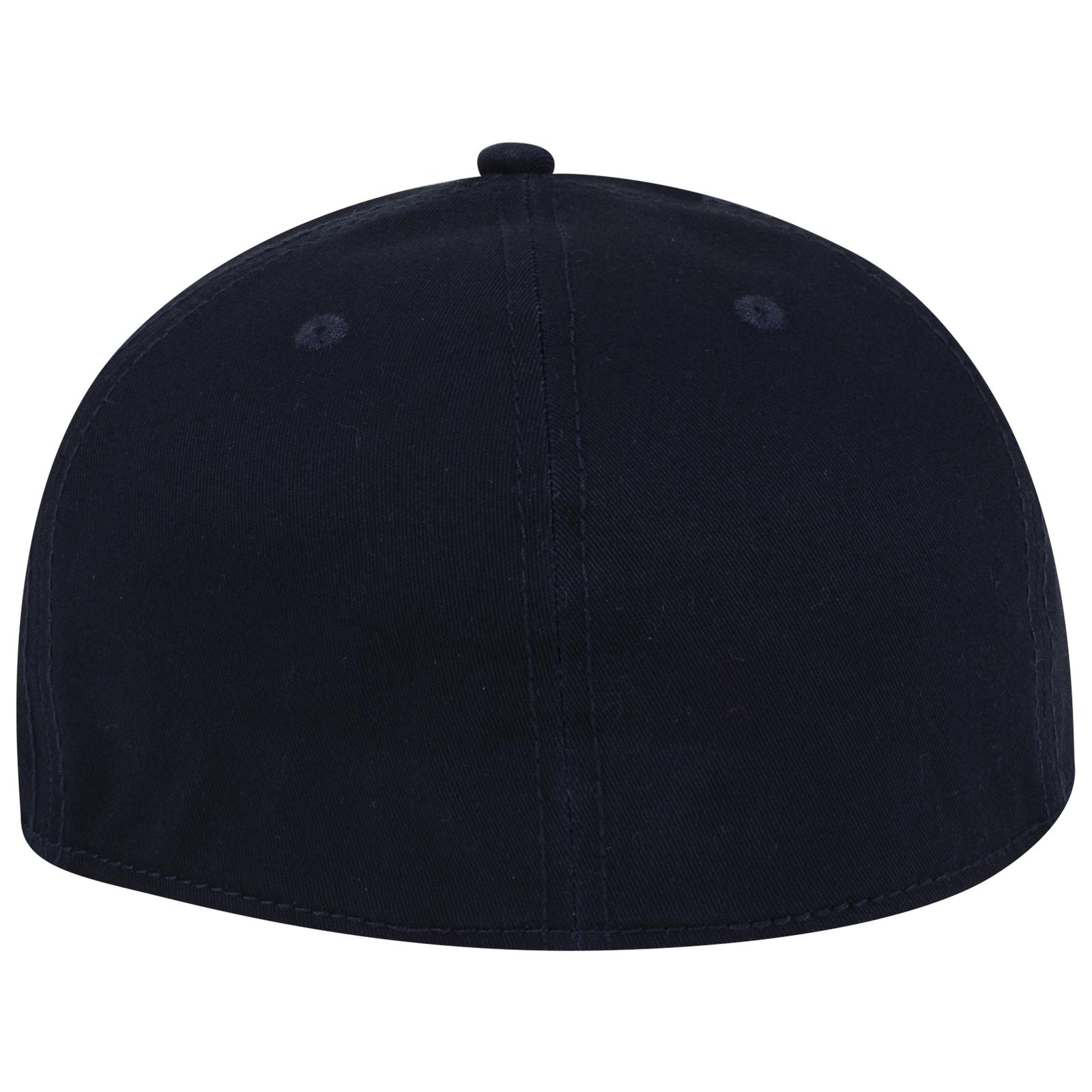 13-1158 OTTO CAP " FLEX" Fitted 6 Panel Mid Profile Baseball Cap - Back Image