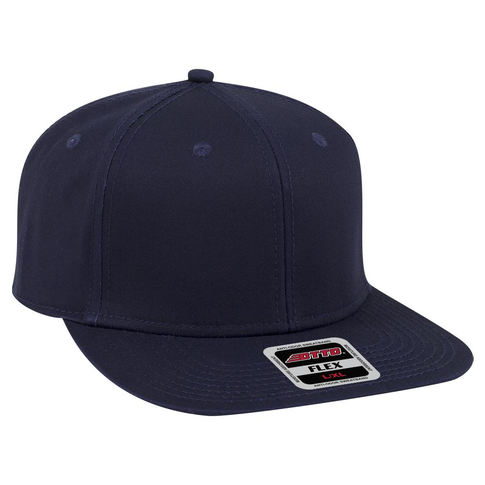 13-1158 OTTO CAP " FLEX" Fitted 6 Panel Mid Profile Baseball Cap - Siide Image