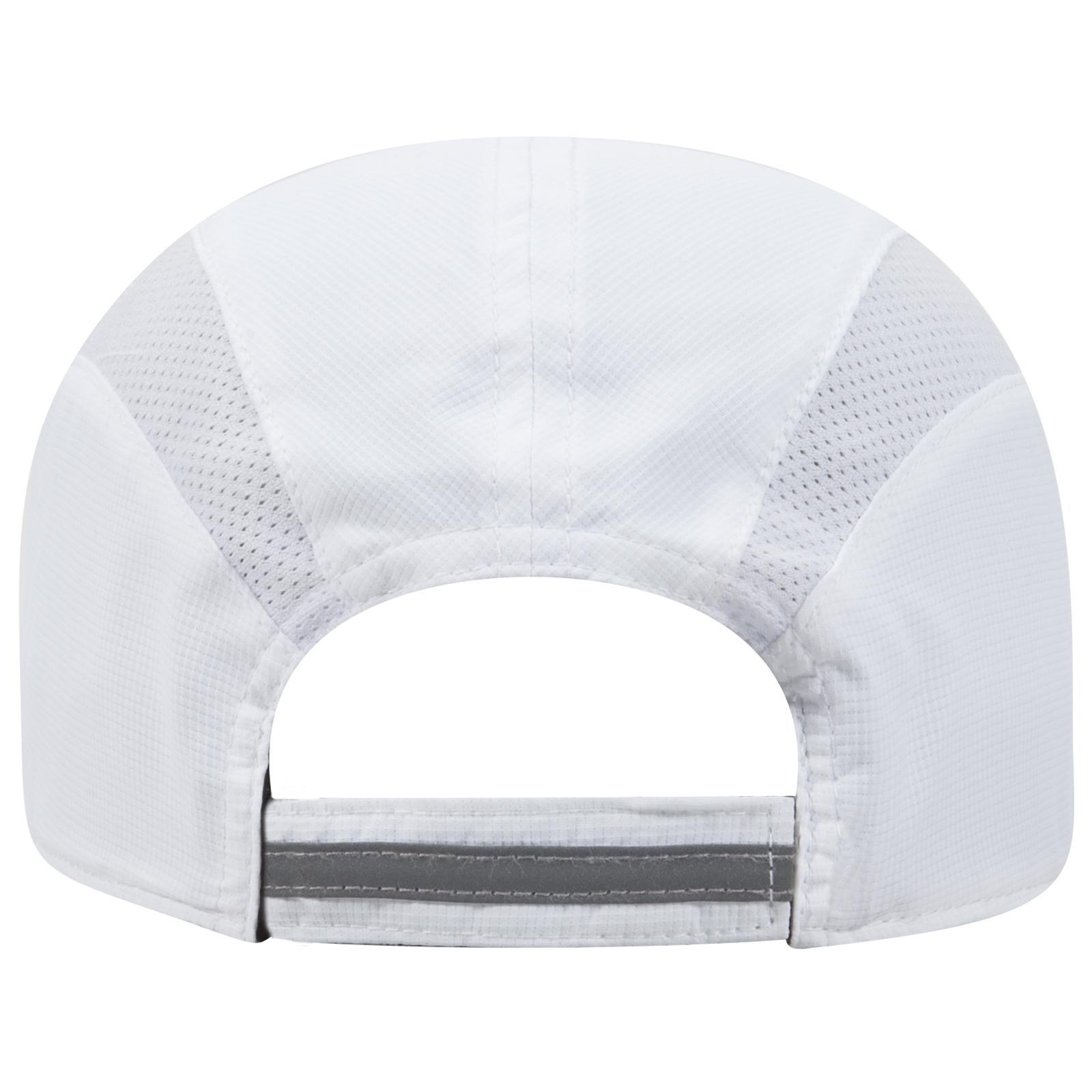 133-1240 OTTO CAP Reflective 6 Panel Running Hat - Back Image