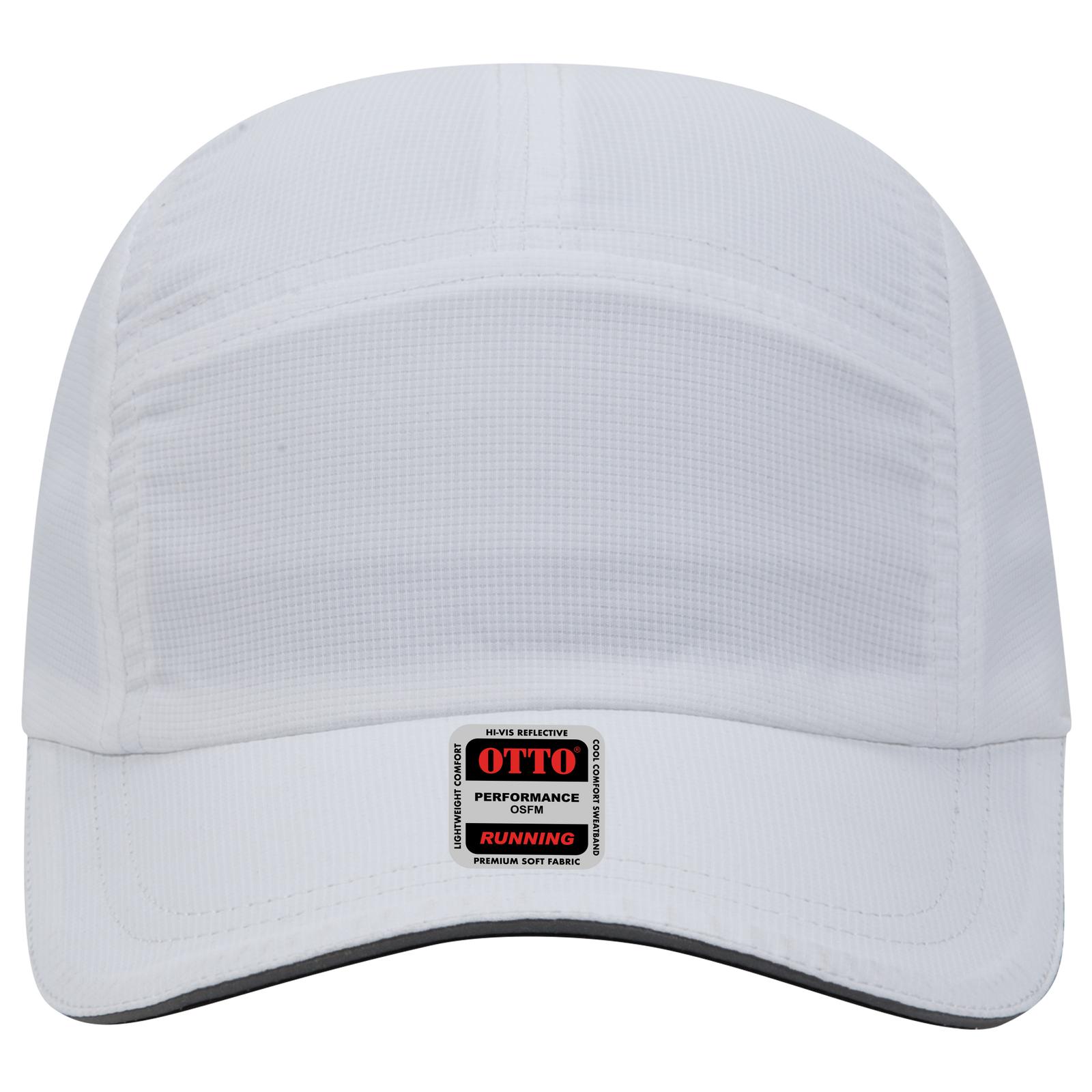133-1252 OTTO CAP Reflective 5 Panel Running Hat Zoom Image