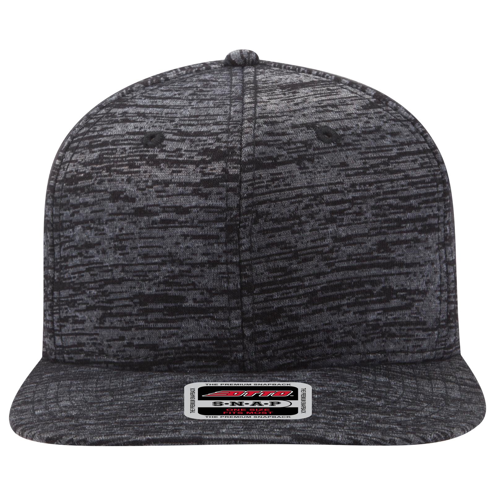 148-1218 OTTO CAP " SNAP" 6 Panel Mid Profile Snapback Hat Zoom Image
