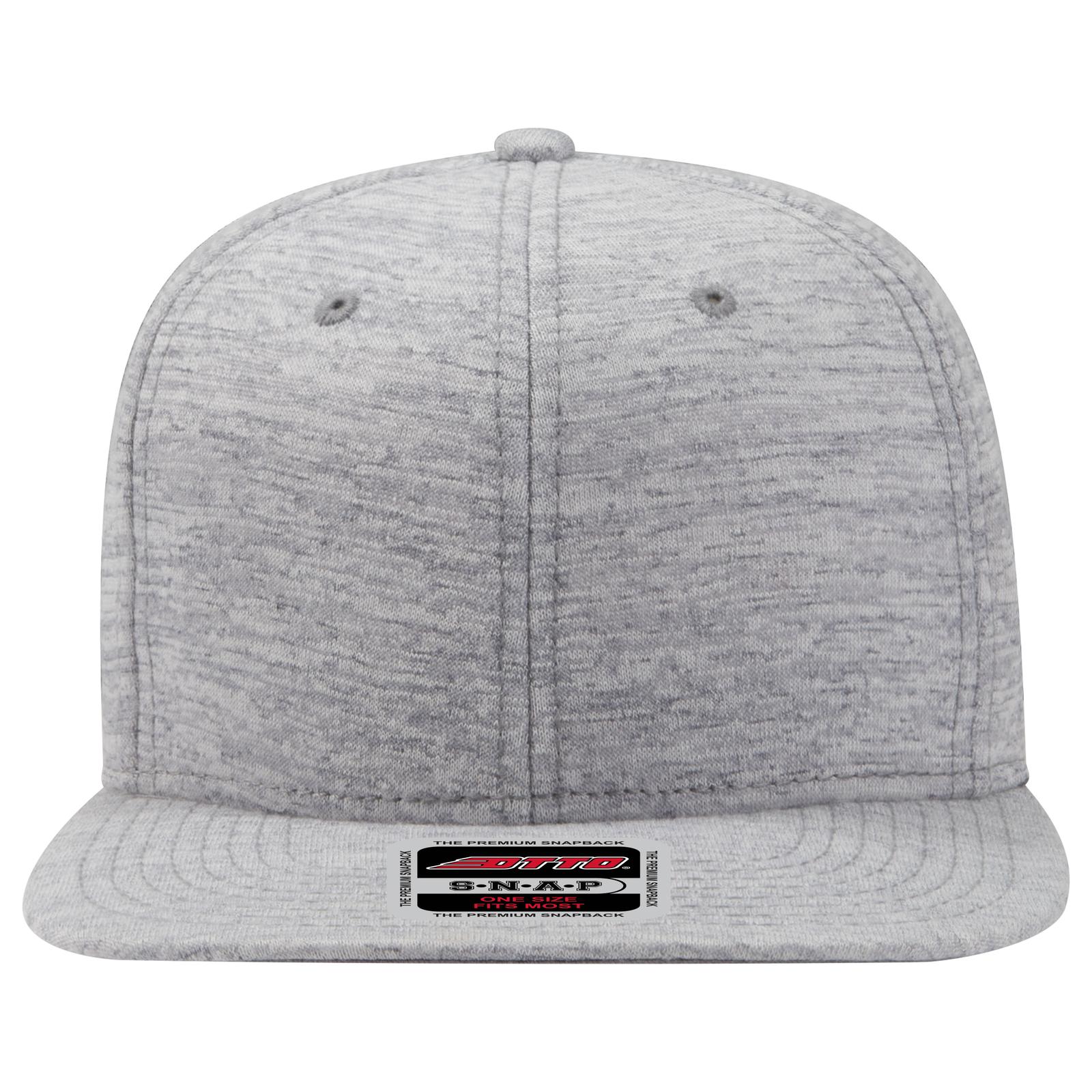 148-1218A OTTO CAP " SNAP" 6 Panel Mid Profile Snapback Hat