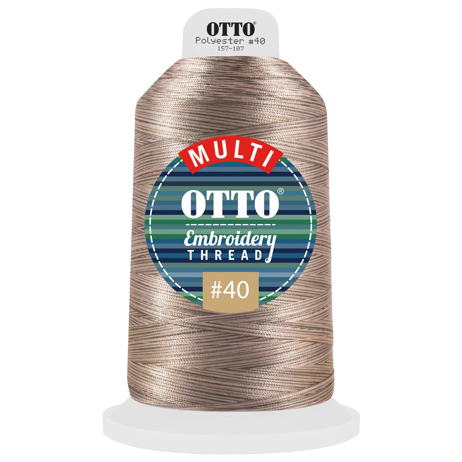 157-107 OTTO Embroidery Multicolor Thread #40 5,500 yd. King Cone Zoom Image