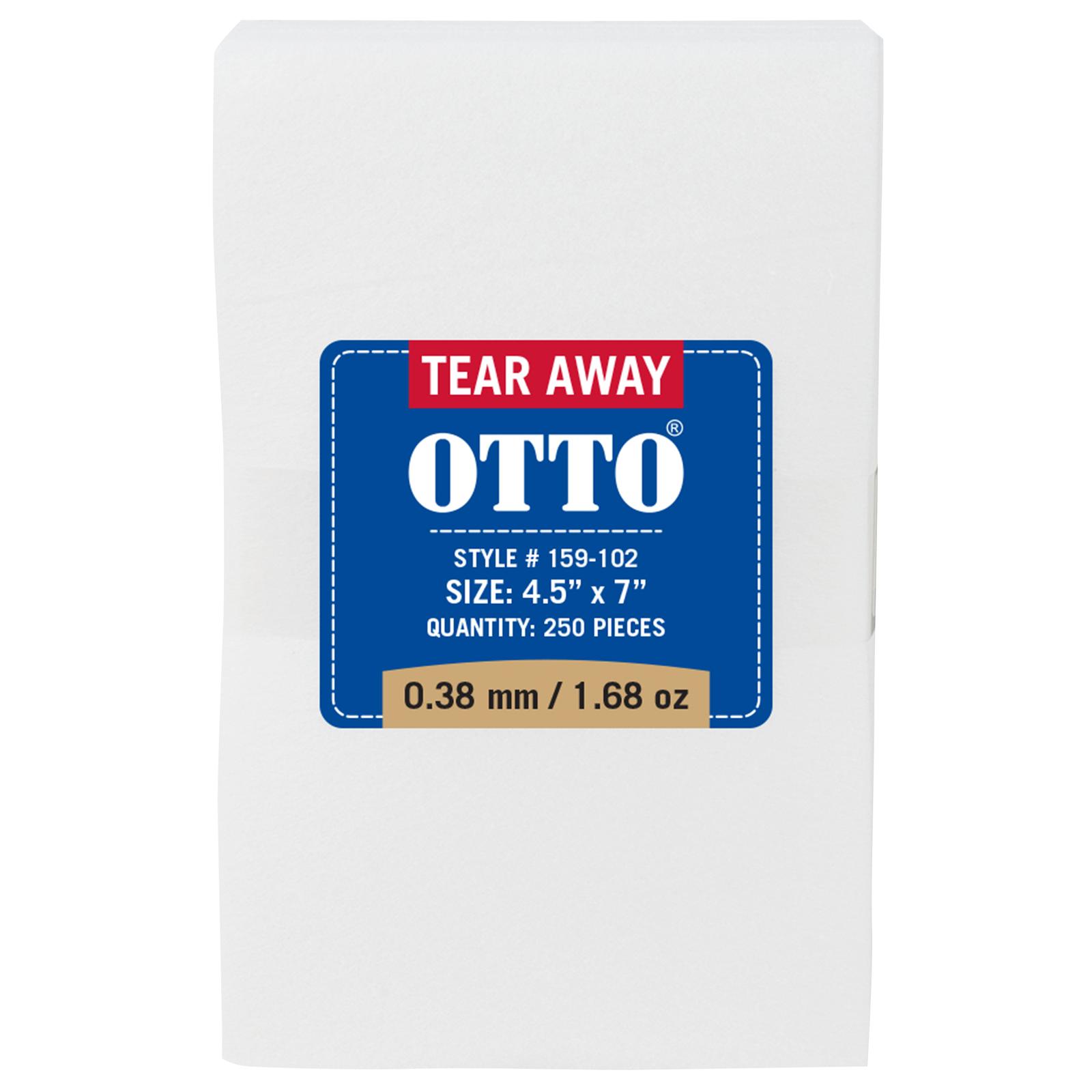 159-102 OTTO Tear Away Backing Sheets Zoom Image