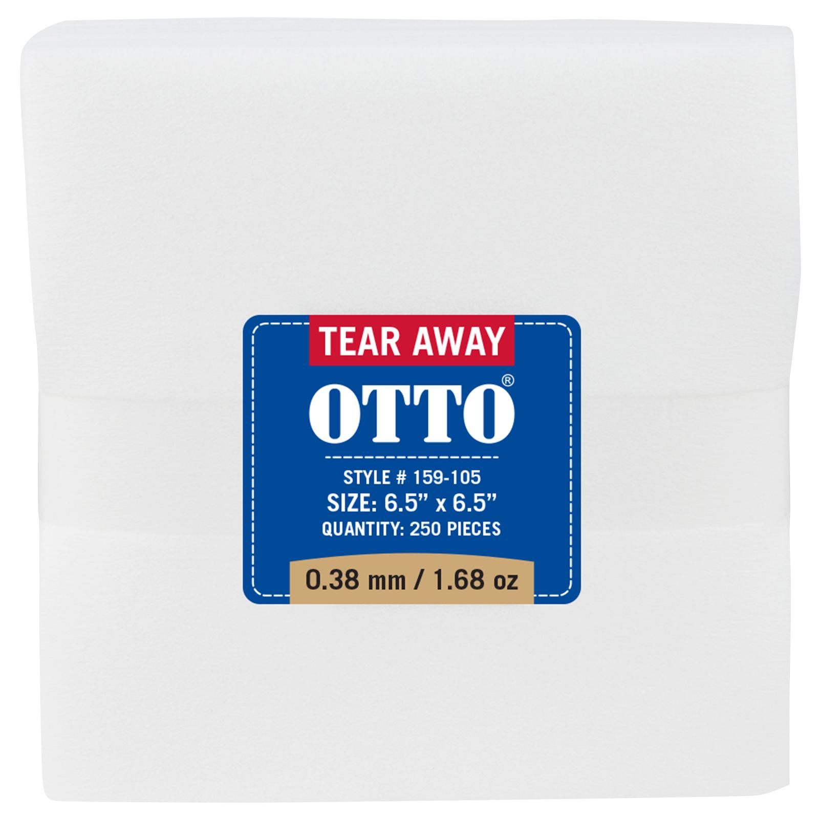 159-105 OTTO Tear Away Backing Sheets