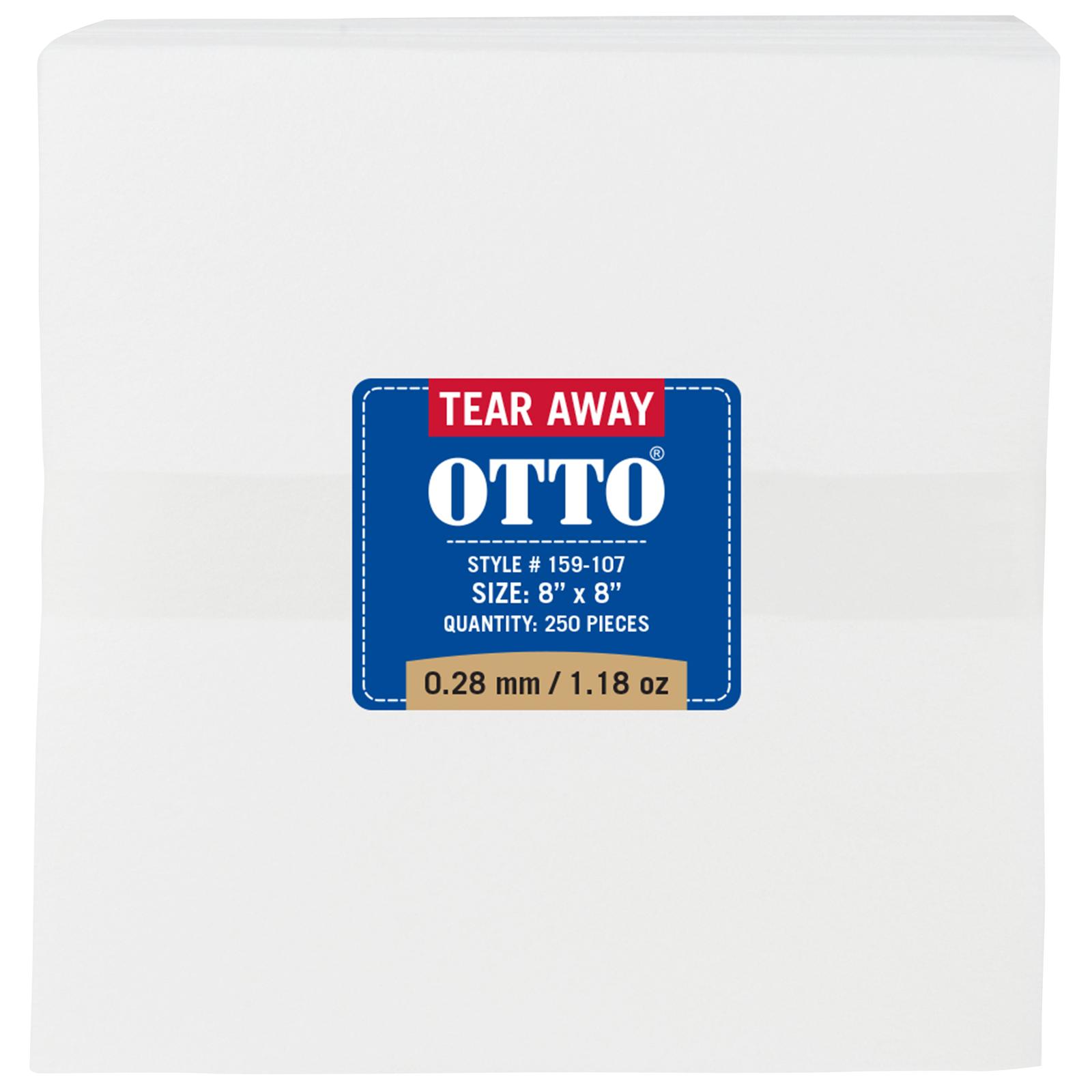 159-107 OTTO Tear Away Backing Sheets 159-107 OTTO Tear Away Backing Sheets