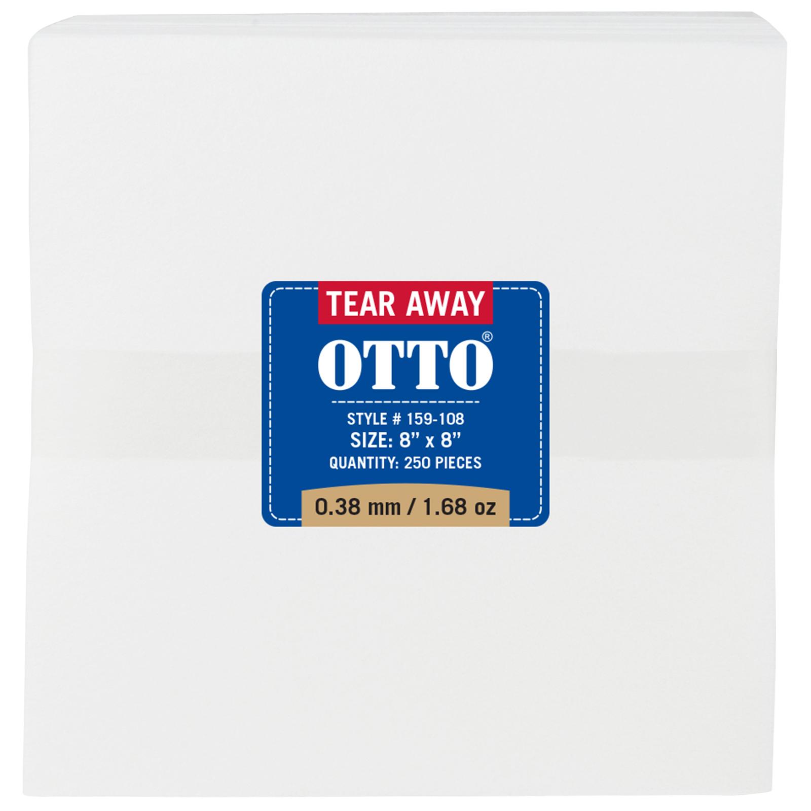 159-108 OTTO Tear Away Backing Sheets 159-108 OTTO Tear Away Backing Sheets
