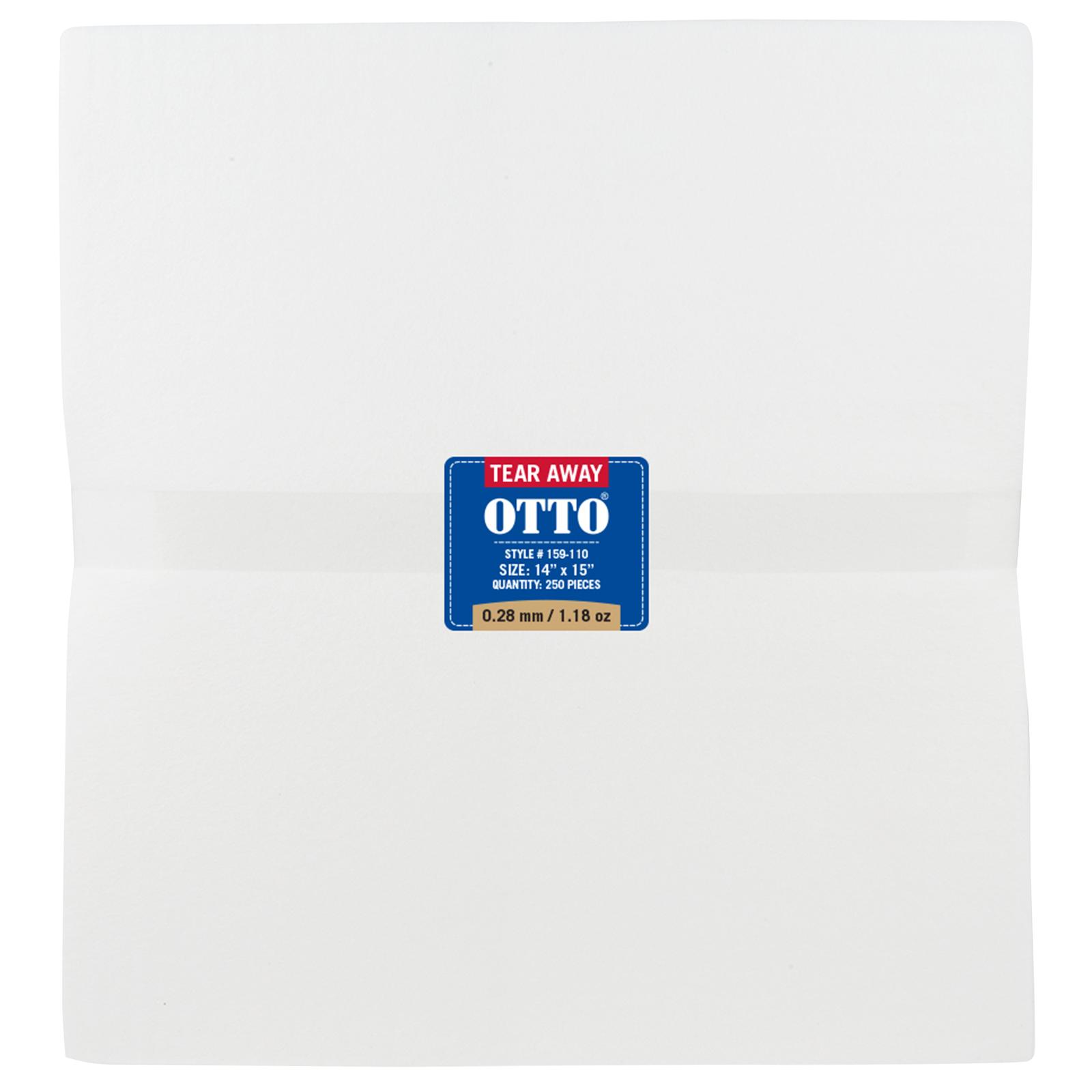 159-110 OTTO Tear Away Backing Sheets Zoom Image