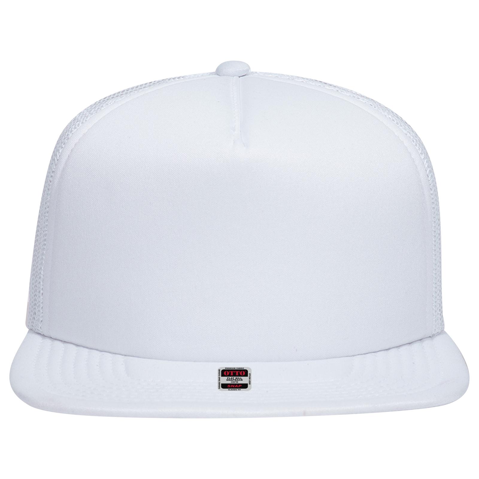 164-1190 OTTO CAP " SNAP" 5 Panel Mid Profile Mesh Back Trucker Snapback Hat 164-1190 OTTO CAP " SNAP" 5 Panel Mid Profile Mesh Back Trucker Snapback Hat