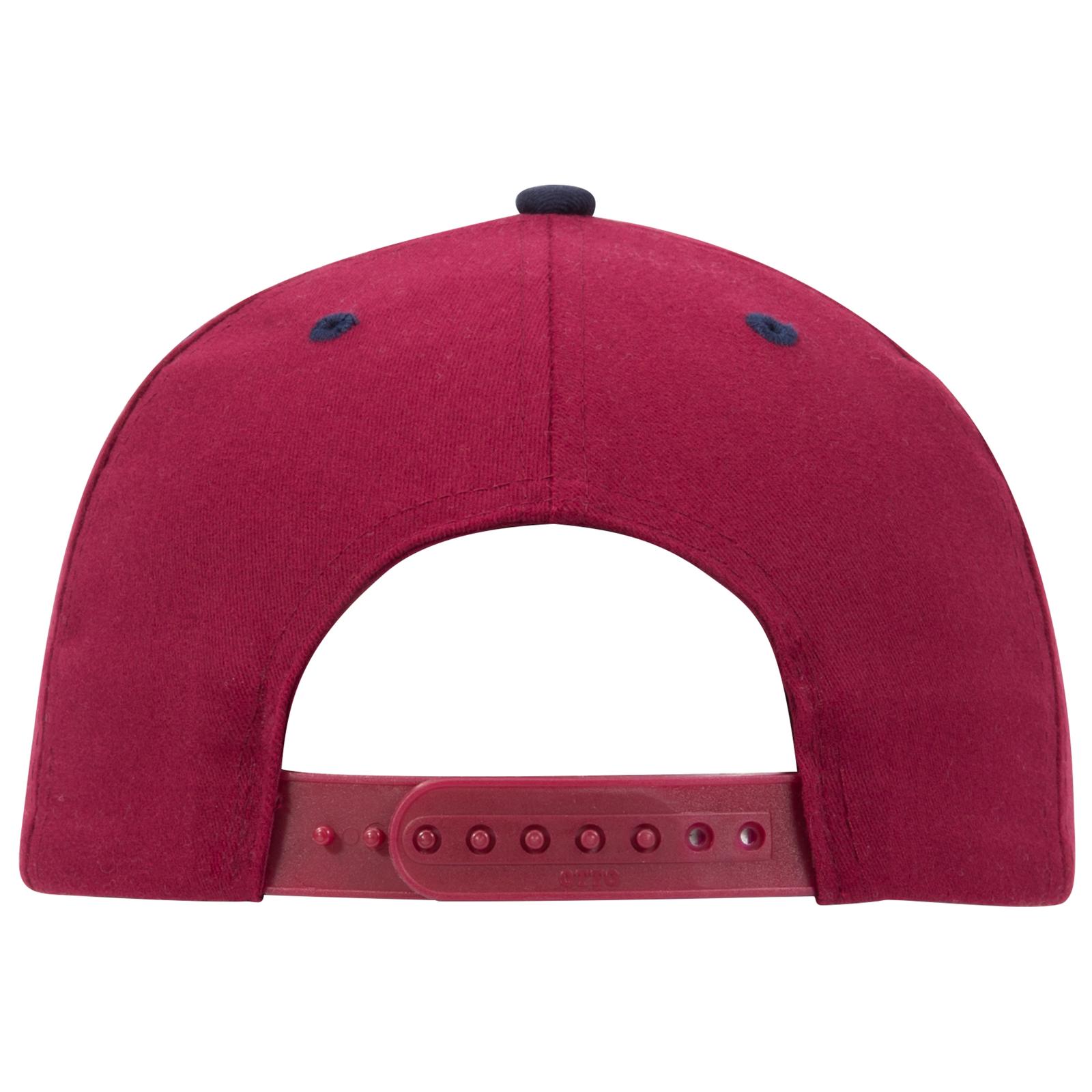 18-017 OTTO CAP 6 Panel Low Profile Baseball Cap - Back Image