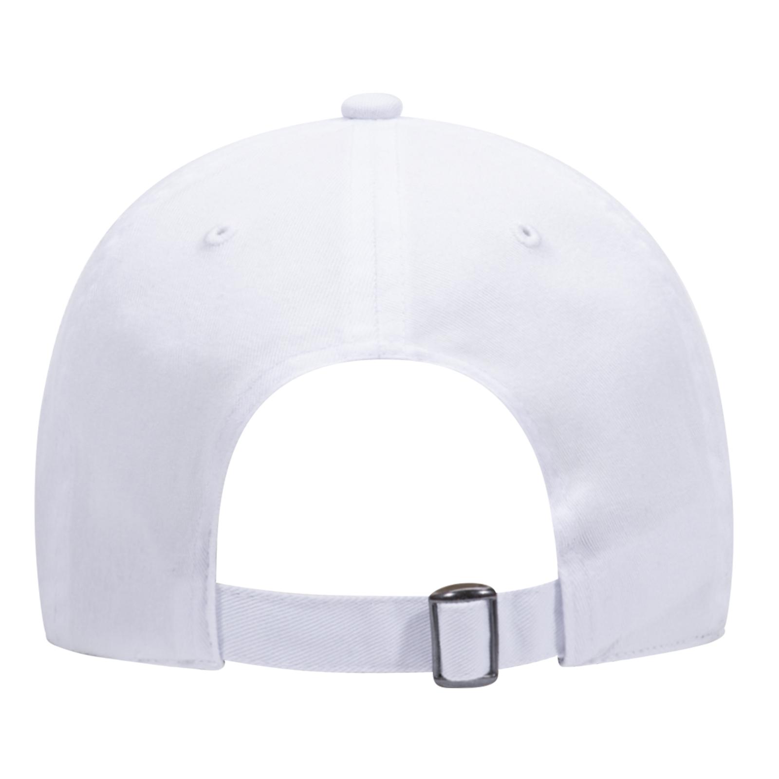 18-1225 OTTO CAP 6 Panel Low Profile Dad Hat - Back Image