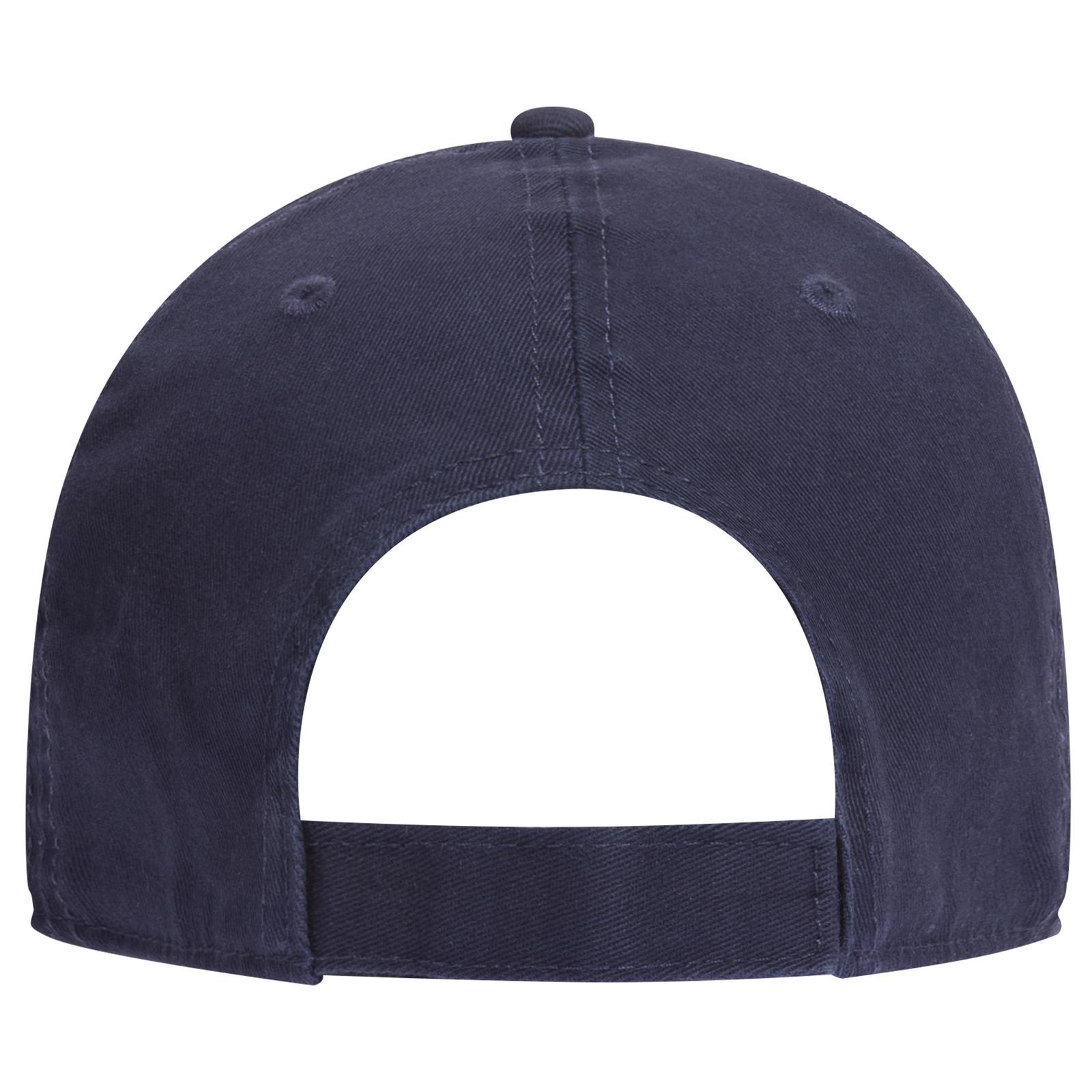 18-1282 OTTO CAP " COMFY FIT" 6 Panel Low Profile Dad Hat - Back Image