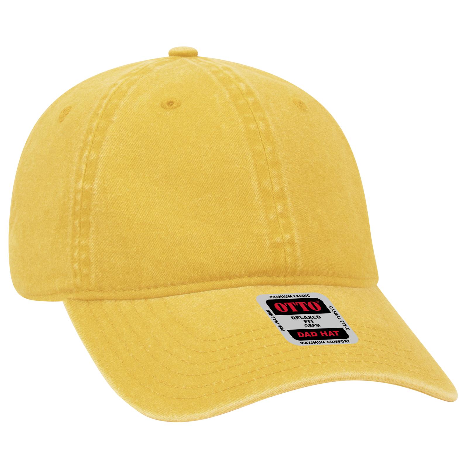 18-202 OTTO CAP 6 Panel Low Profile Dad Hat - Siide Image