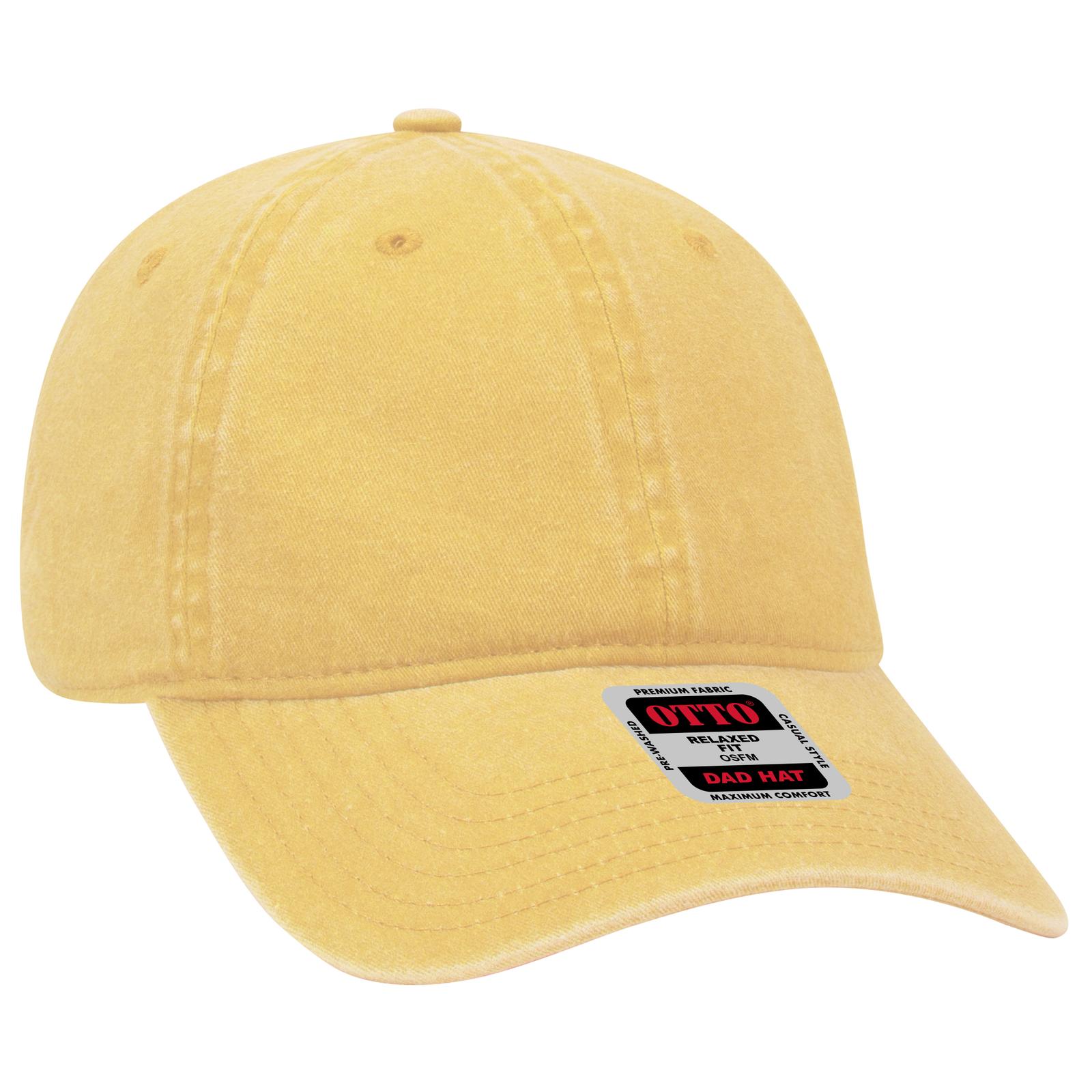 18-202 OTTO CAP 6 Panel Low Profile Dad Hat - Siide Image