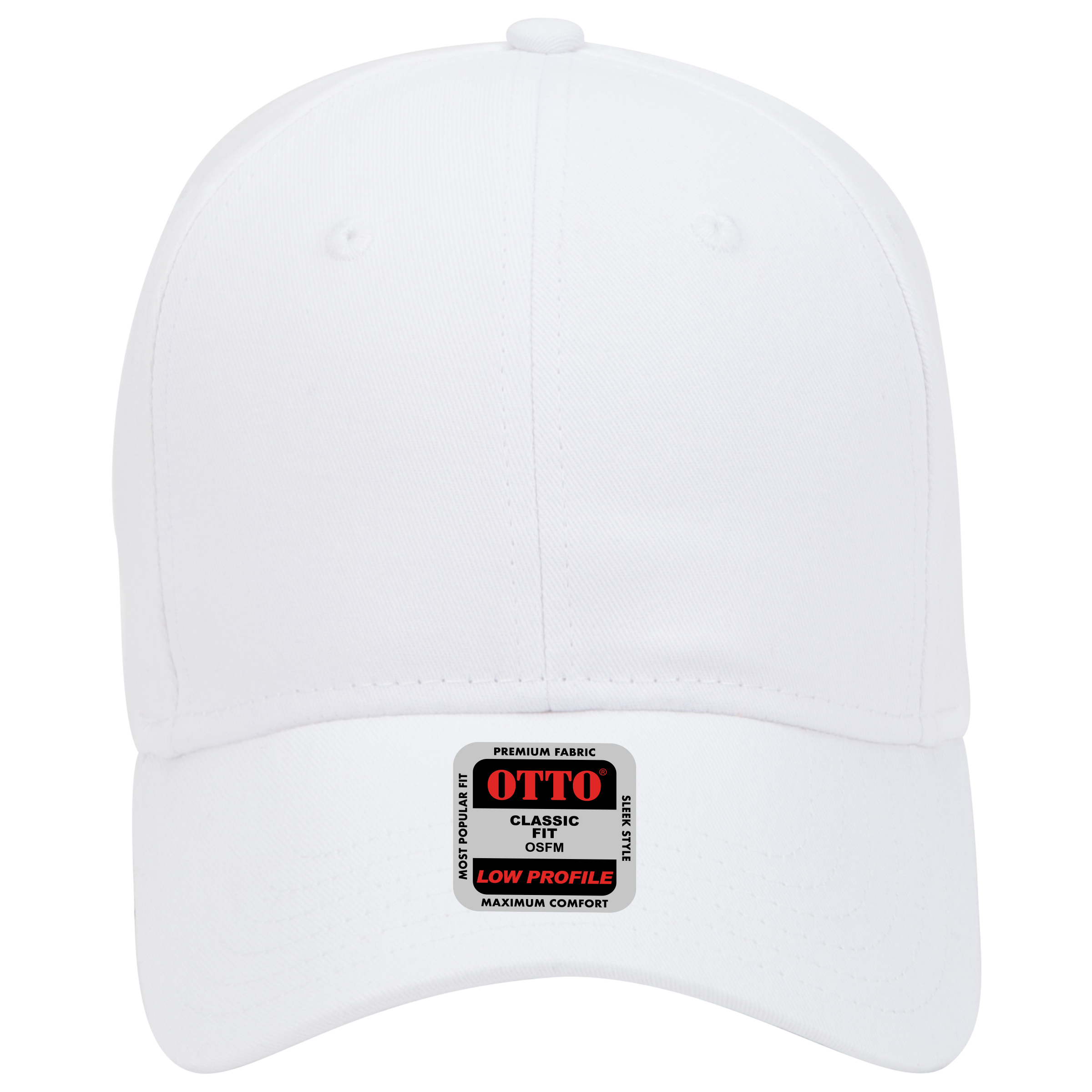 18-553 OTTO CAP 6 Panel Low Profile Baseball Cap