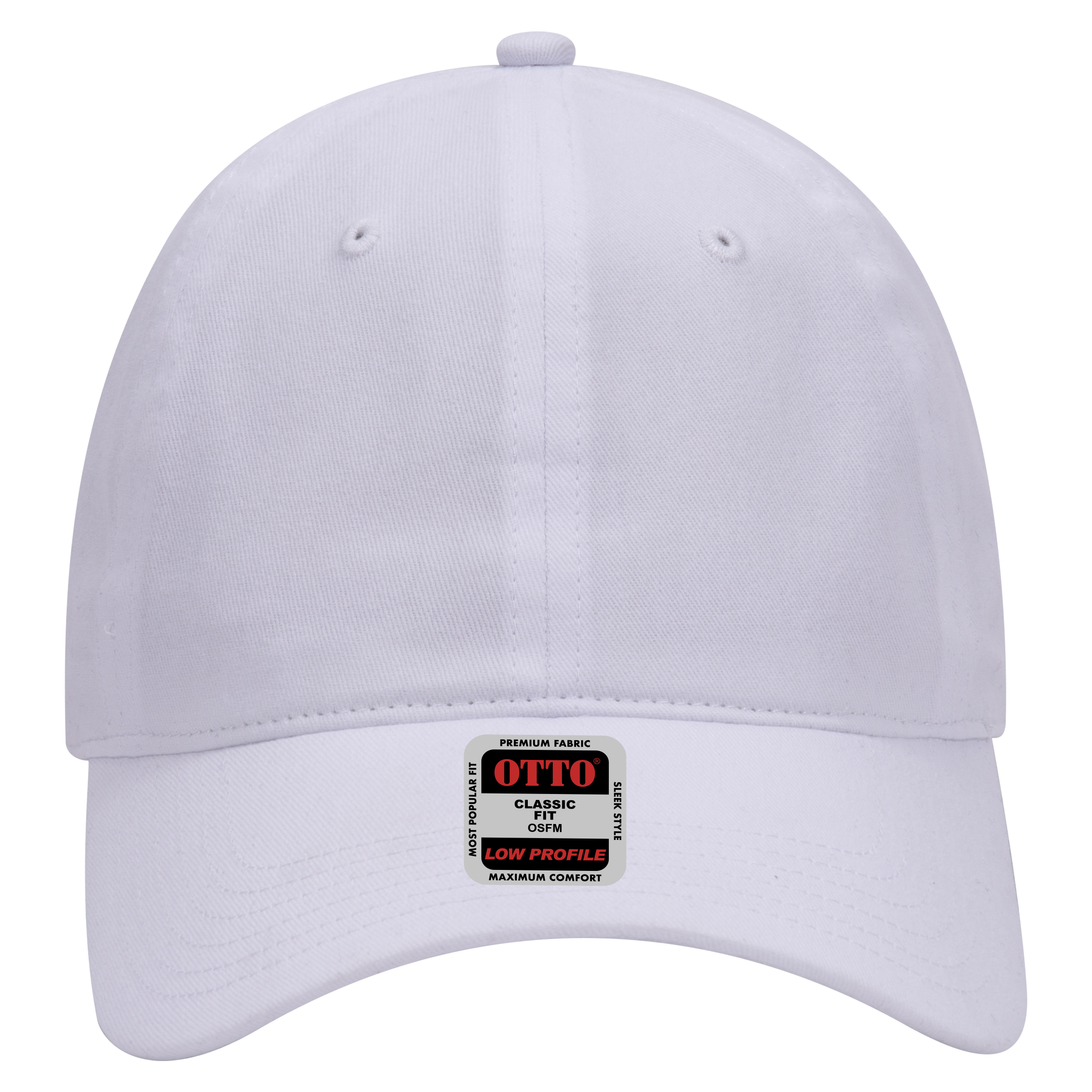 18-686 OTTO CAP 6 Panel Low Profile Baseball Cap