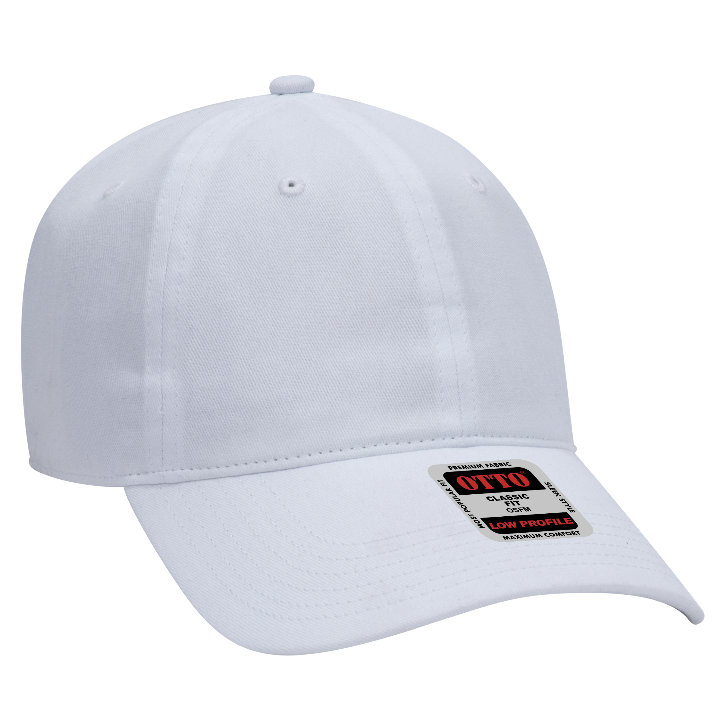 18-686 OTTO CAP 6 Panel Low Profile Baseball Cap - Siide Image