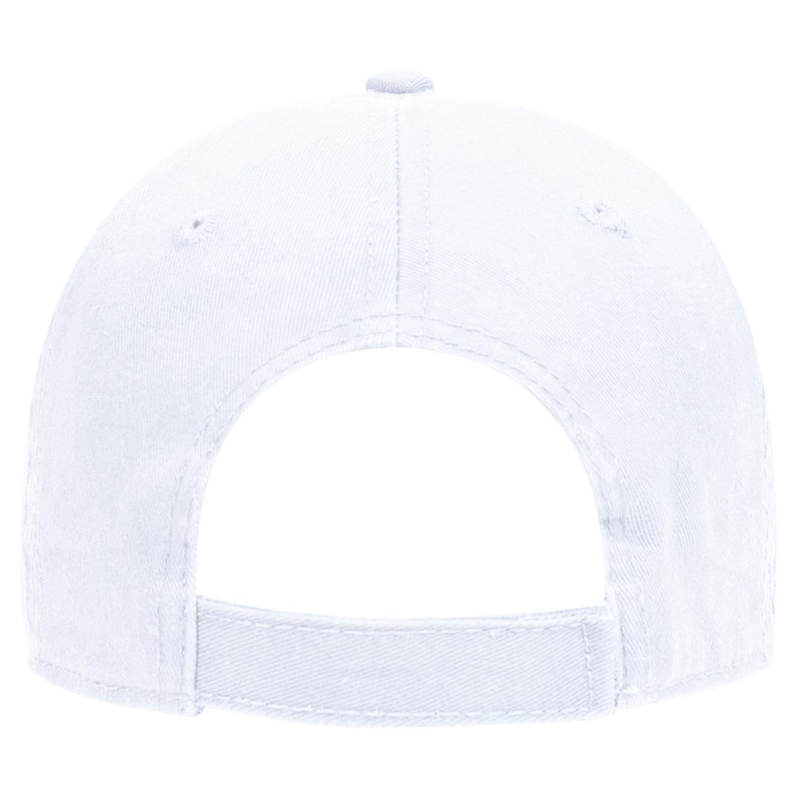 18-692 OTTO CAP 6 Panel Low Profile Dad Hat - Back Image