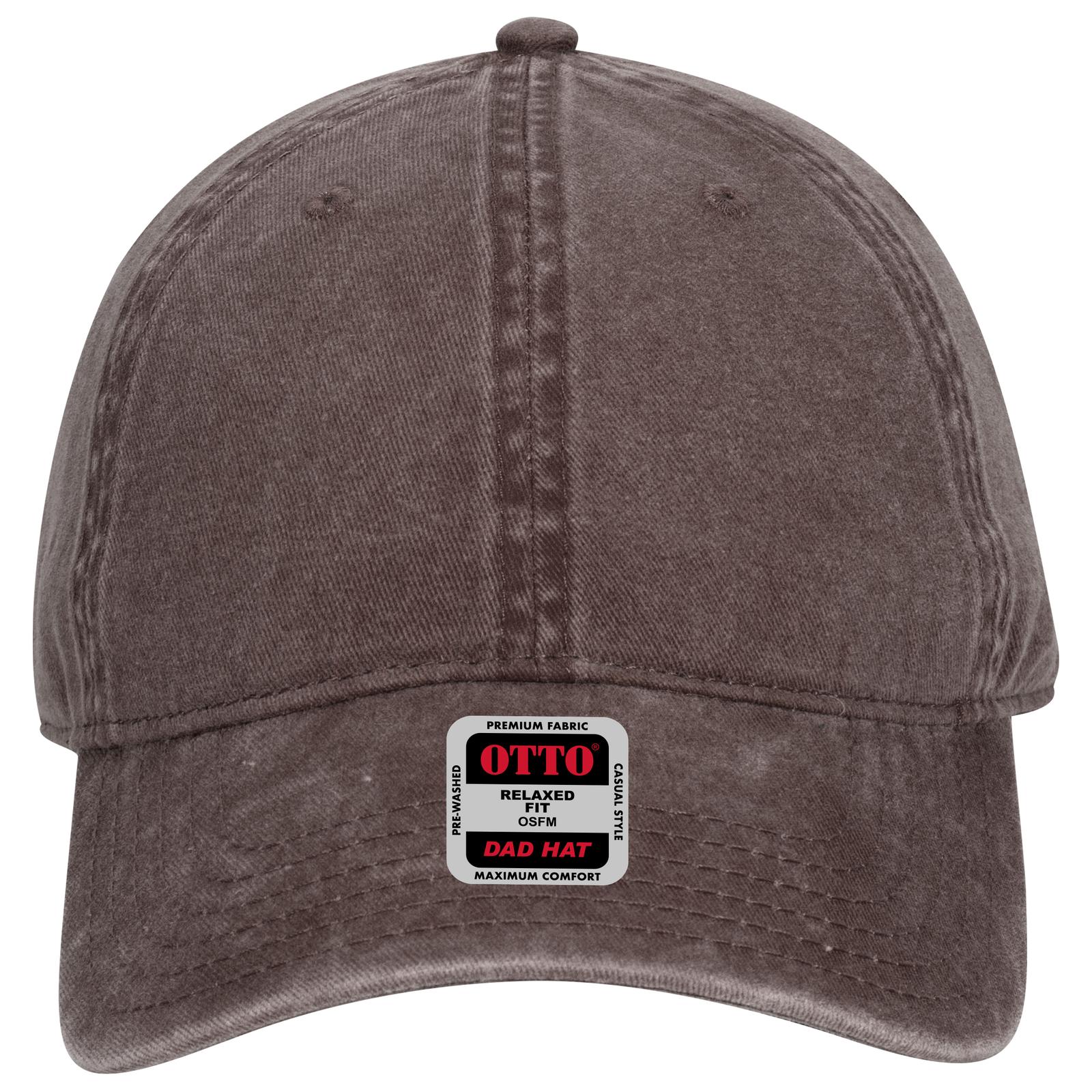 18-711 OTTO CAP 6 Panel Low Profile Dad Hat