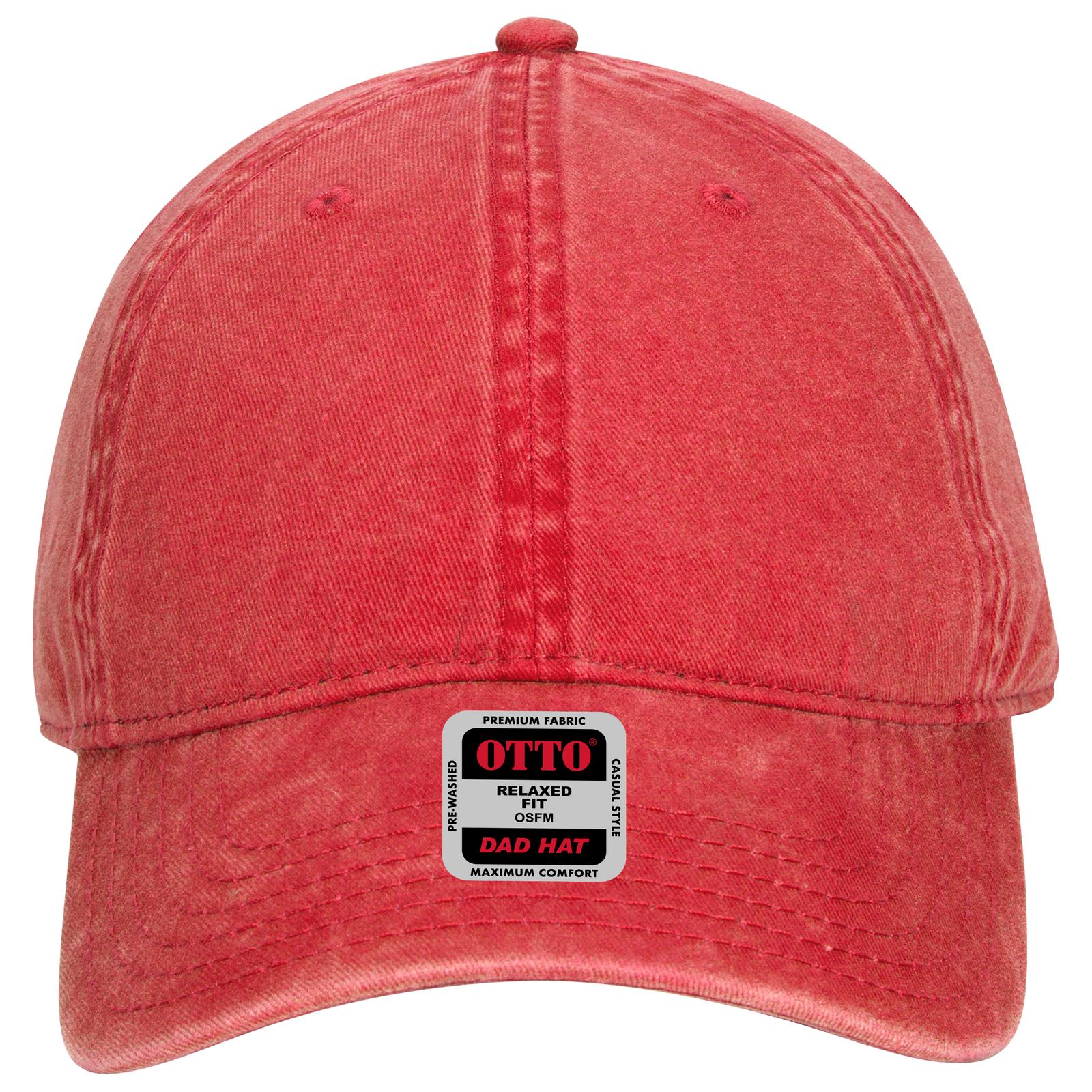 18-711 OTTO CAP 6 Panel Low Profile Dad Hat Zoom Image
