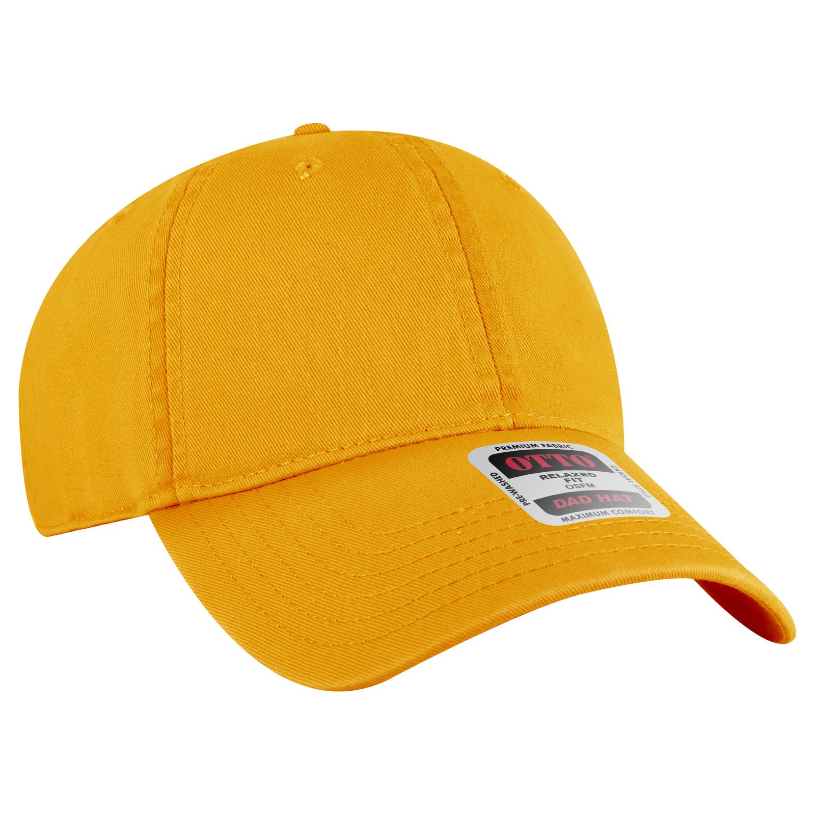 18-772 OTTO CAP 6 Panel Low Profile Dad Hat 18-772 OTTO CAP 6 Panel Low Profile Dad Hat - Siide Image