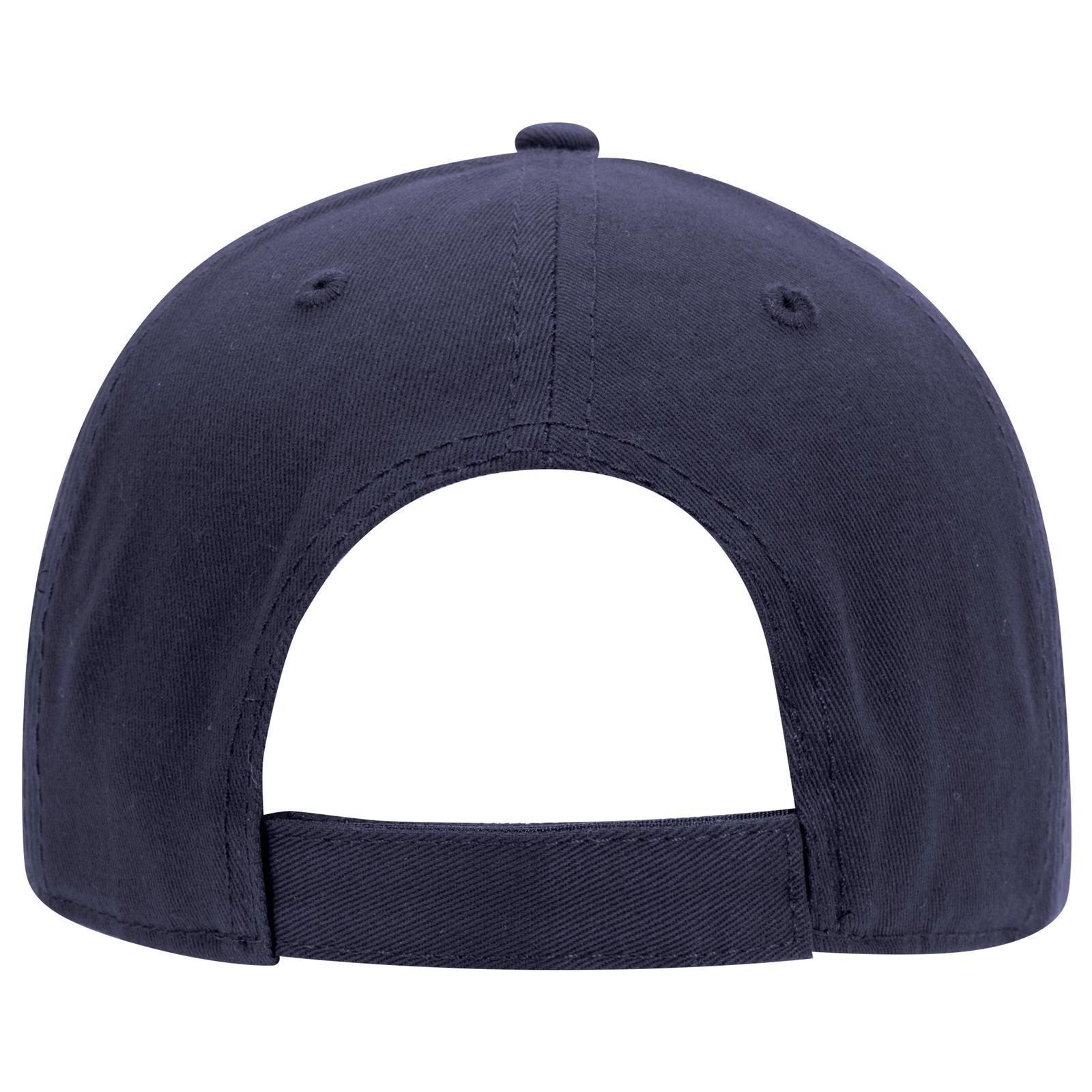 18-864 OTTO CAP 6 Panel Low Profile Baseball Cap - Back Image