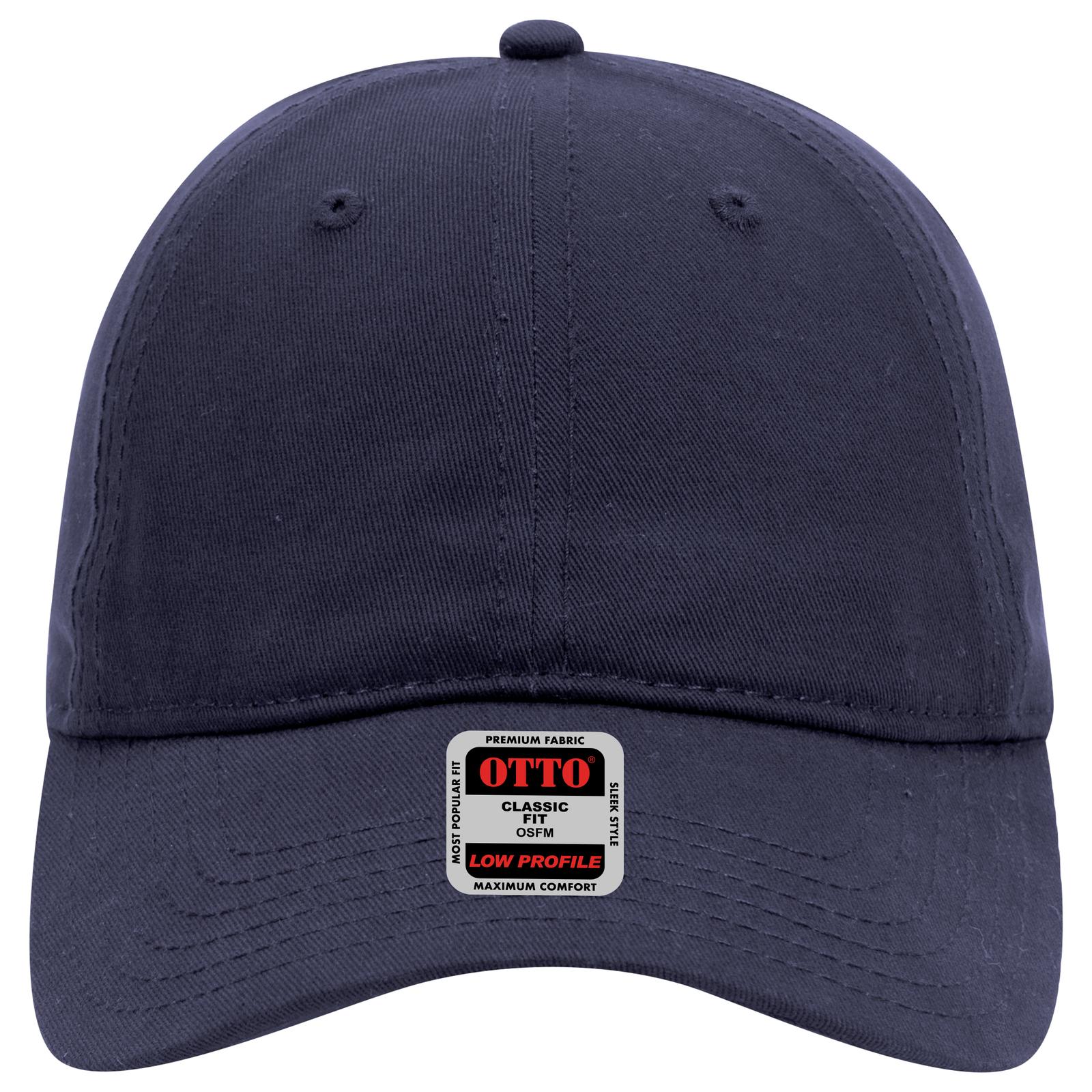 18-864 OTTO CAP 6 Panel Low Profile Baseball Cap 18-864 OTTO CAP 6 Panel Low Profile Baseball Cap