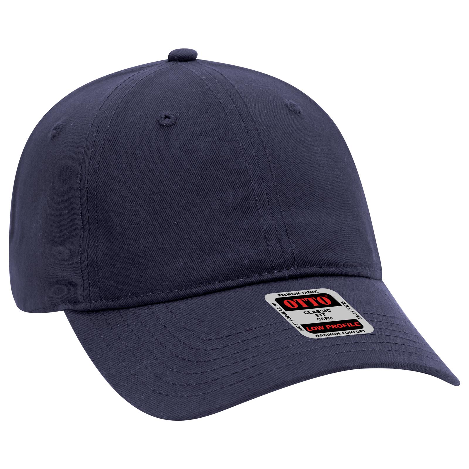18-864 OTTO CAP 6 Panel Low Profile Baseball Cap - Siide Image