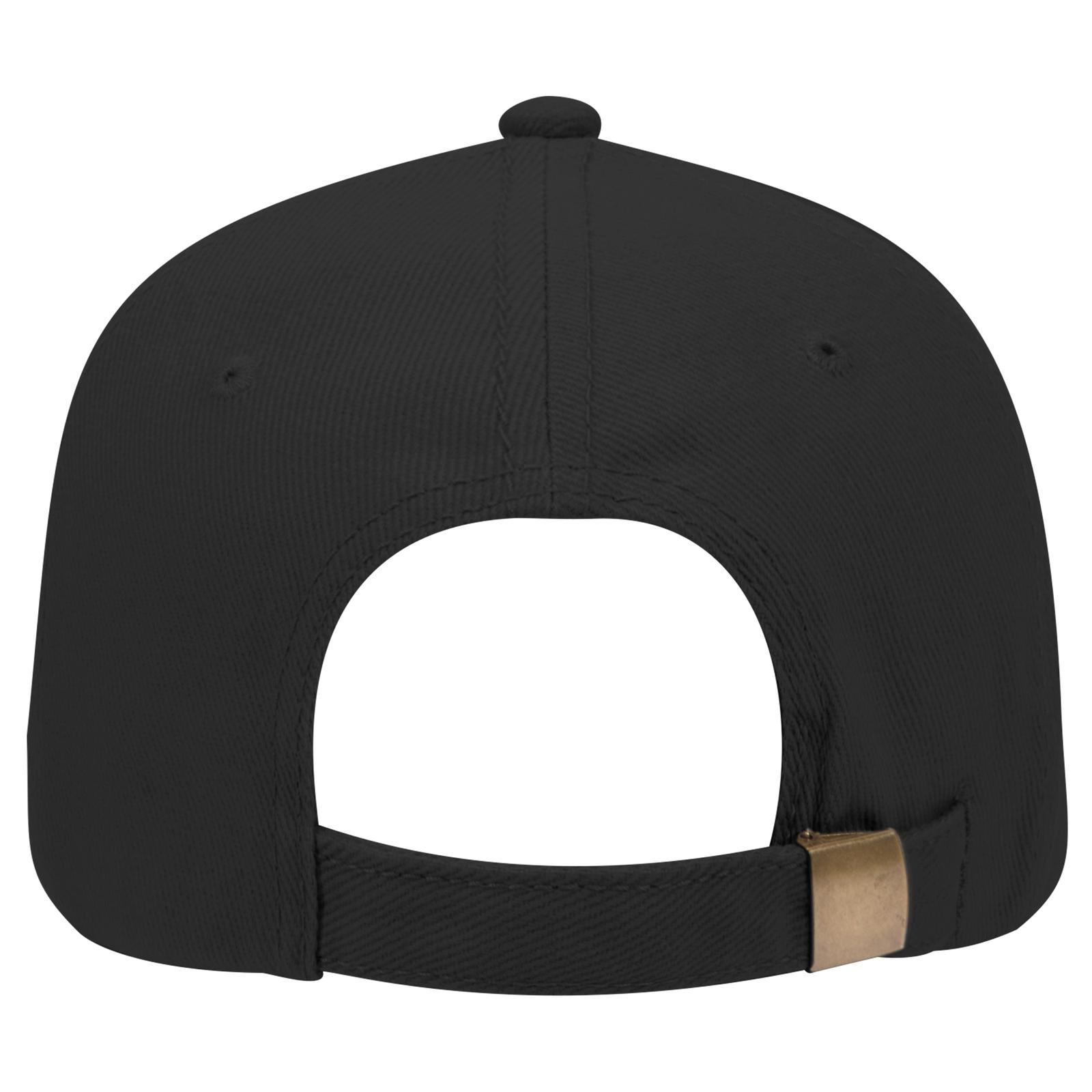 19-004 OTTO CAP 6 Panel Low Profile Baseball Cap 19-004 OTTO CAP 6 Panel Low Profile Baseball Cap - Back Image