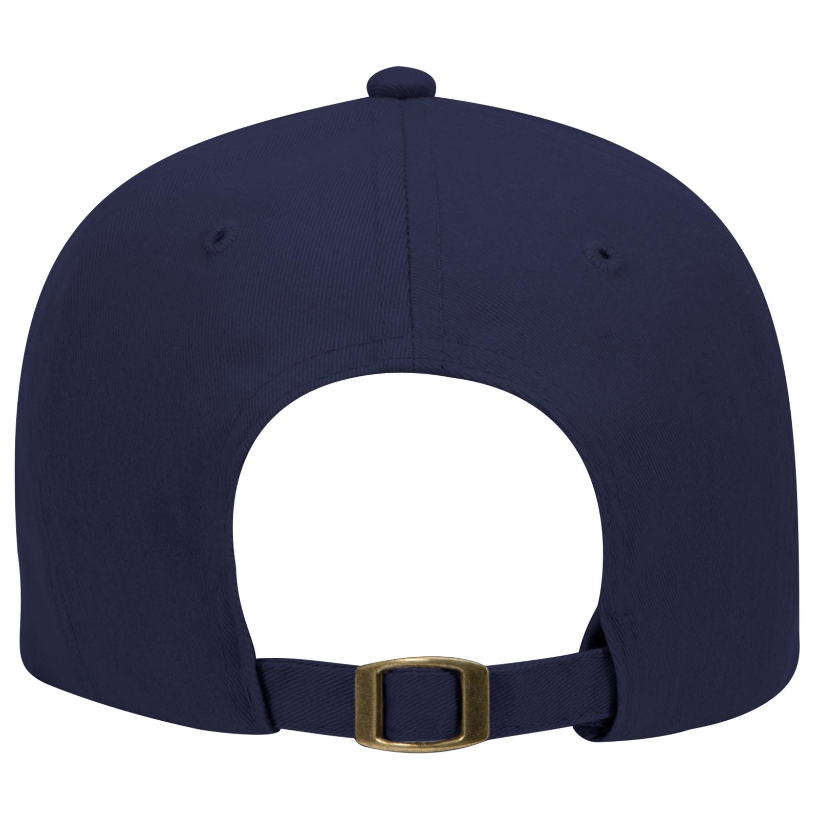 19-028 OTTO CAP 6 Panel Low Profile Baseball Cap - Back Image