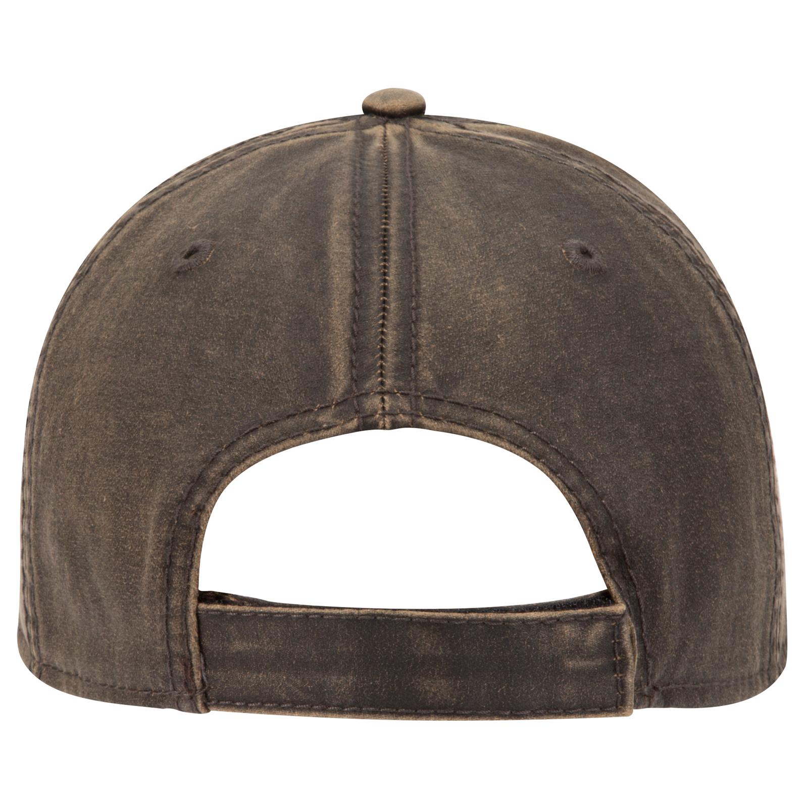19-1132 OTTO CAP 6 Panel Low Profile Baseball Cap - Back Image