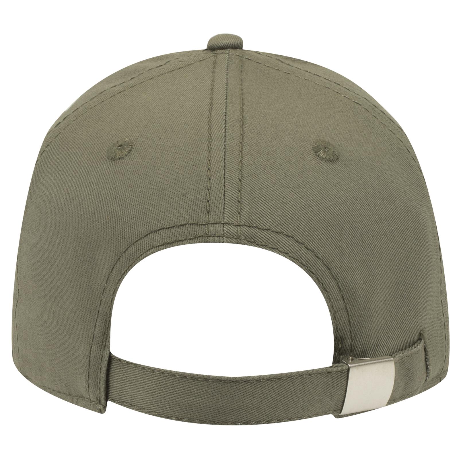 19-1203 OTTO CAP 6 Panel Low Profile Baseball Cap - Back Image