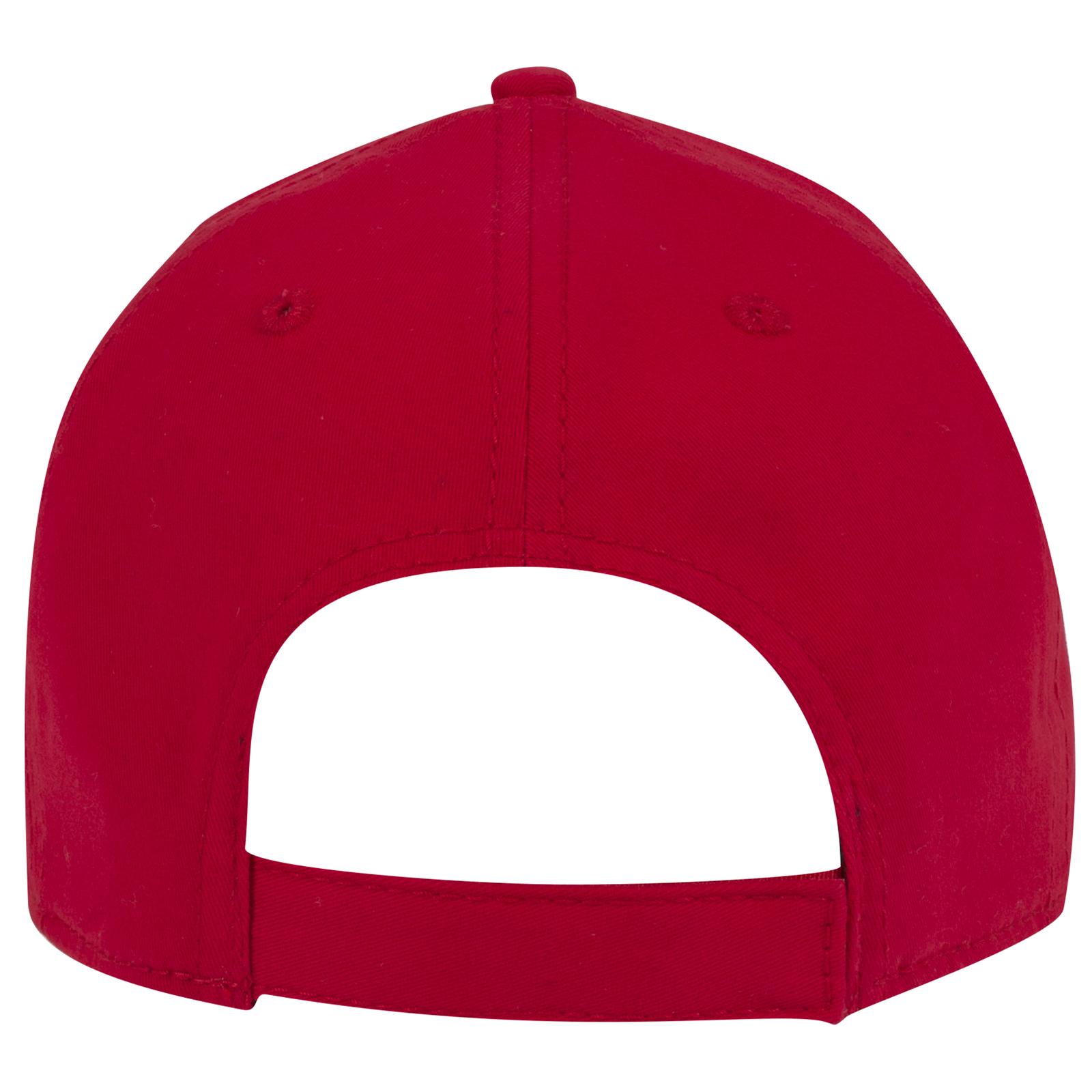 19-1227A OTTO CAP 6 Panel Low Profile Baseball Cap - Back Image
