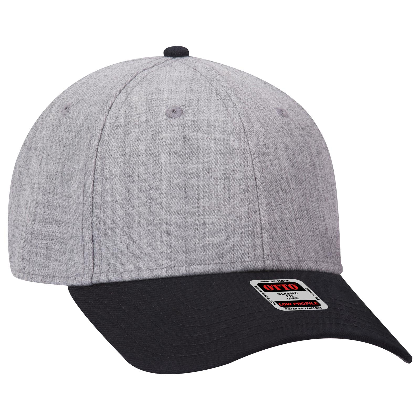 19-208 OTTO CAP 6 Panel Low Profile Baseball Cap - Siide Image