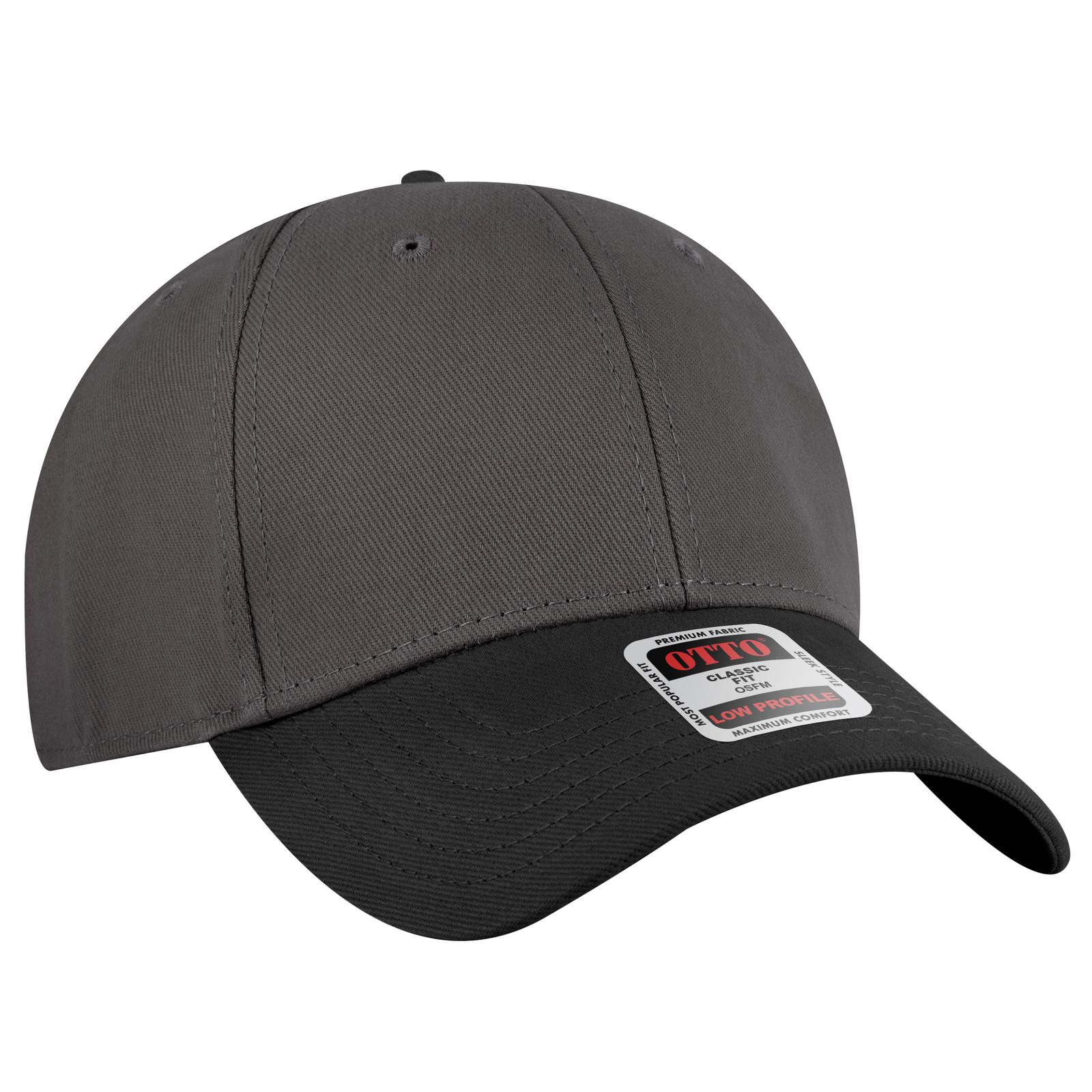 19-251 OTTO CAP 6 Panel Low Profile Baseball Cap 19-251 OTTO CAP 6 Panel Low Profile Baseball Cap - Siide Image