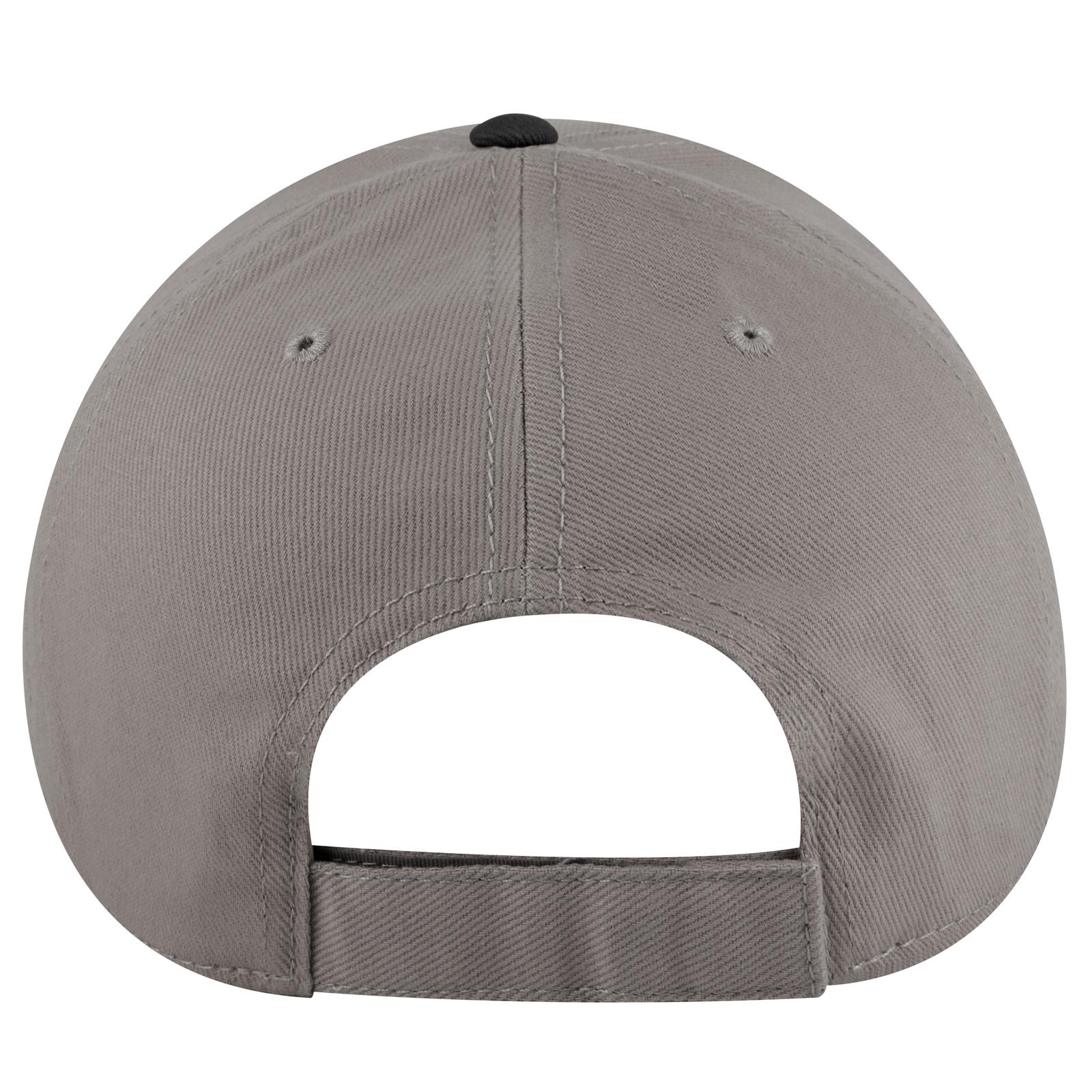 19-251 OTTO CAP 6 Panel Low Profile Baseball Cap - Back Image