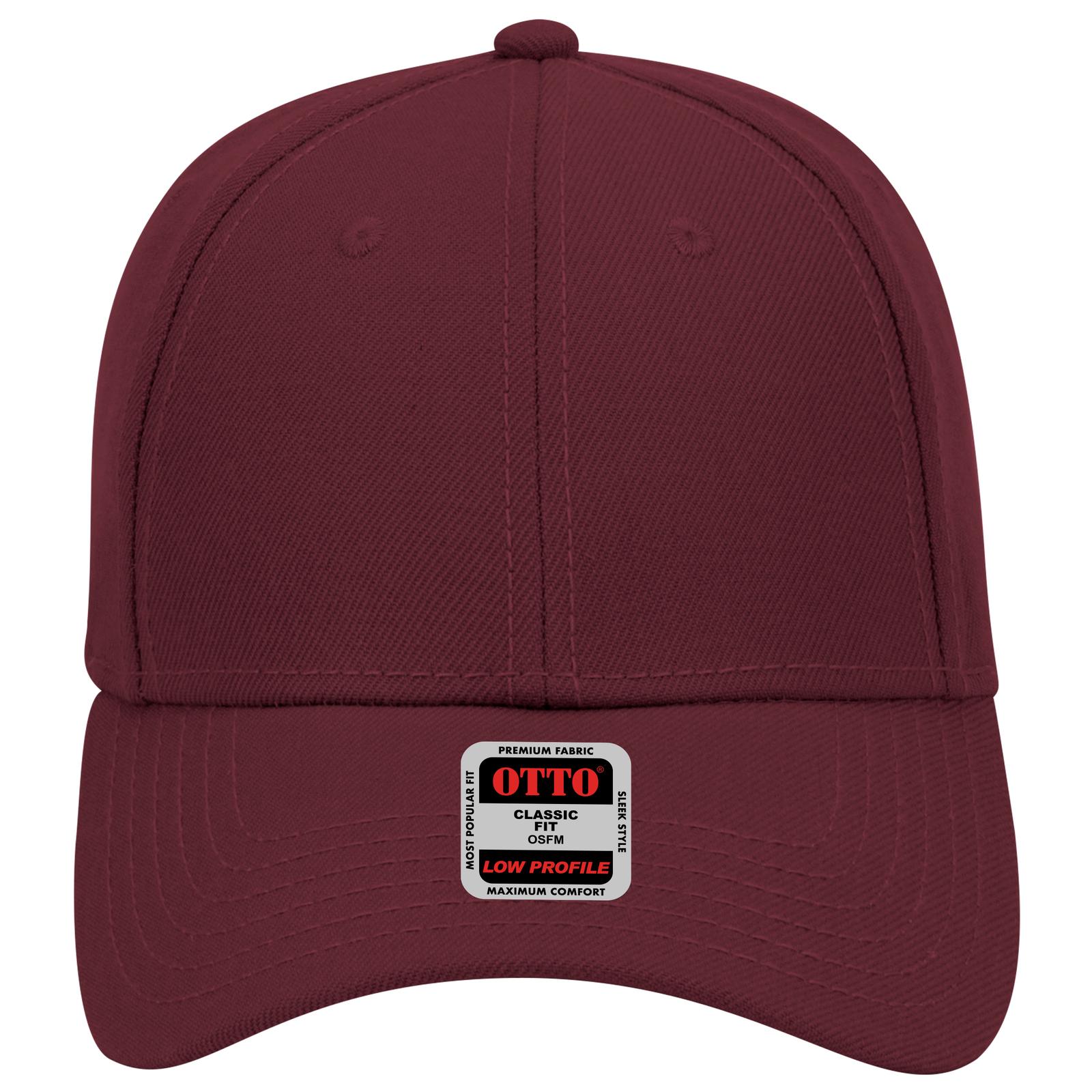 19-304 OTTO CAP 6 Panel Low Profile Baseball Cap 19-304 OTTO CAP 6 Panel Low Profile Baseball Cap