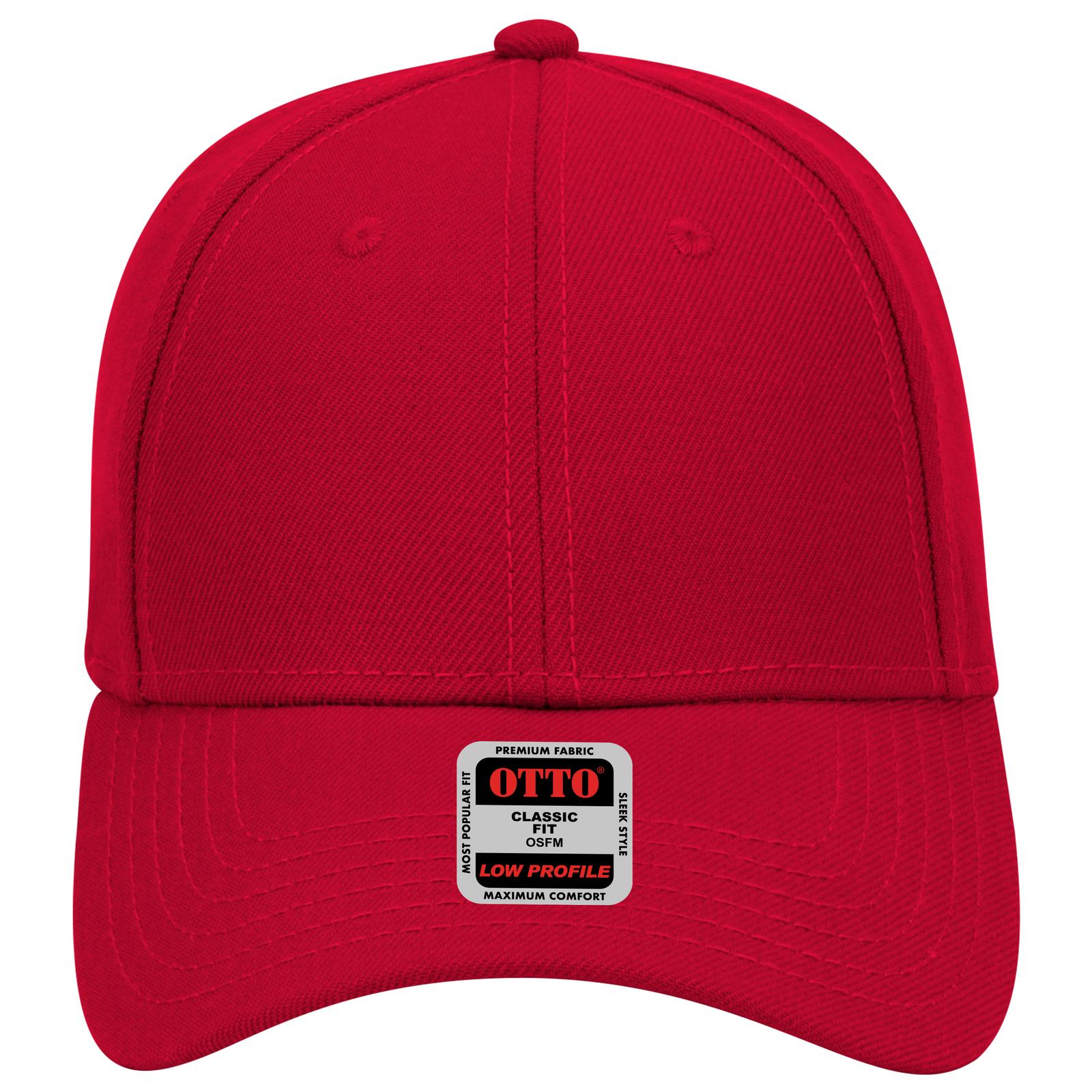 19-304 OTTO CAP 6 Panel Low Profile Baseball Cap Zoom Image