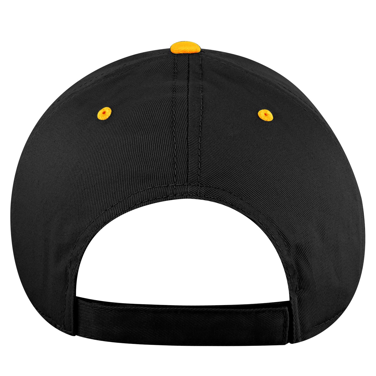 19-536 OTTO CAP Neon 6 Panel Low Profile Baseball Cap - Back Image