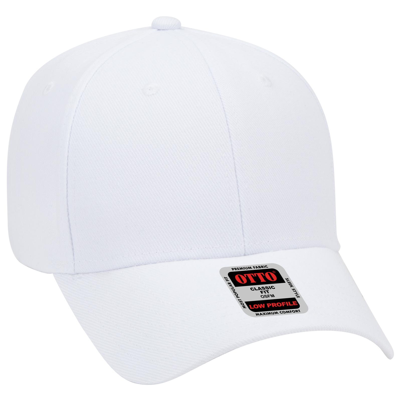 19-609 OTTO CAP 6 Panel Low Profile Baseball Cap - Siide Image