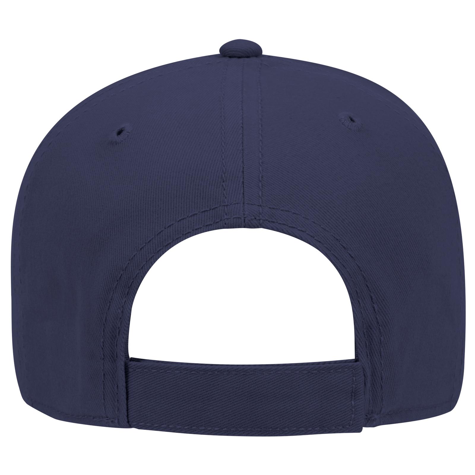 19-860 OTTO CAP 6 Panel Low Profile Baseball Cap - Back Image
