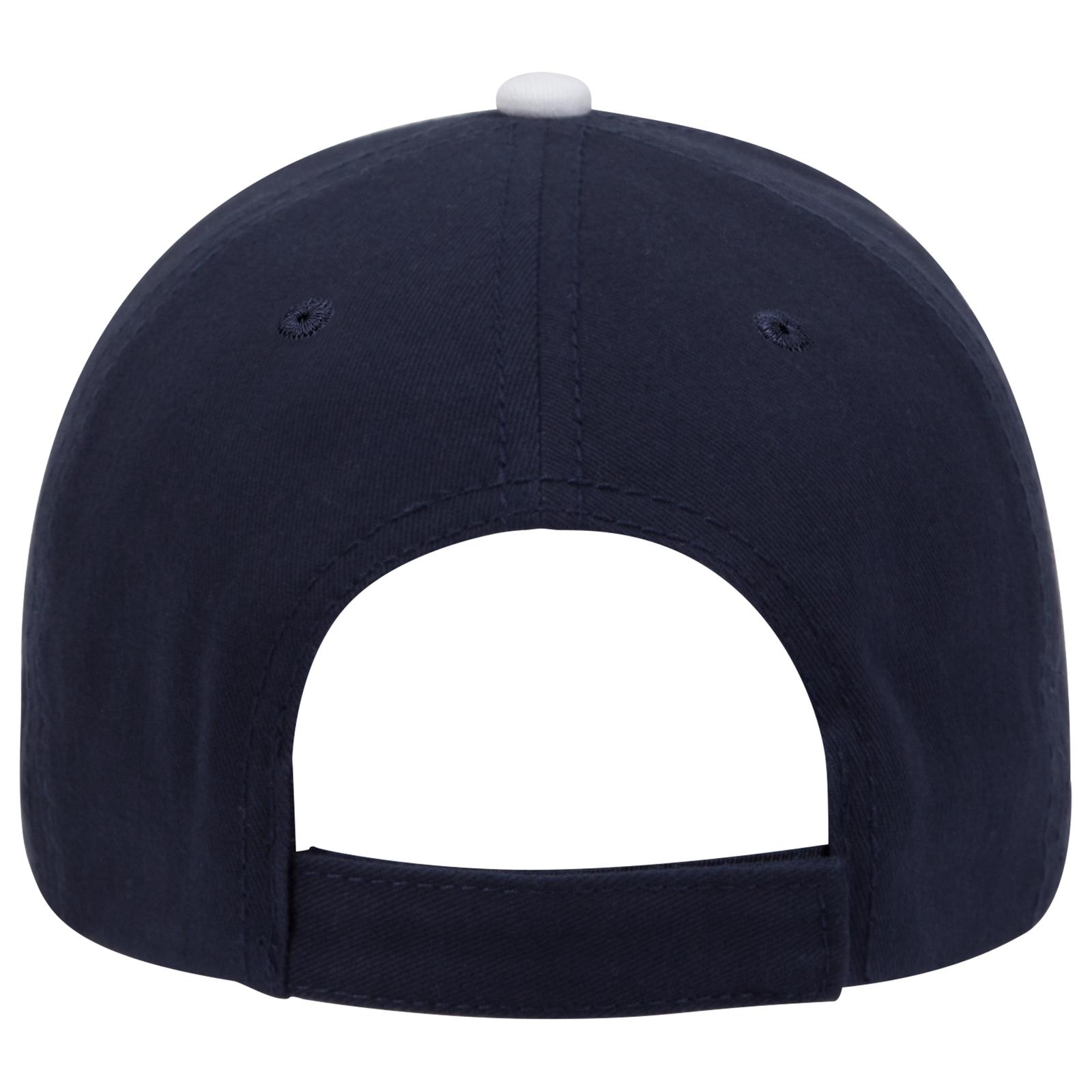 22-449 OTTO CAP 6 Panel Low Profile Dad Hat - Back Image