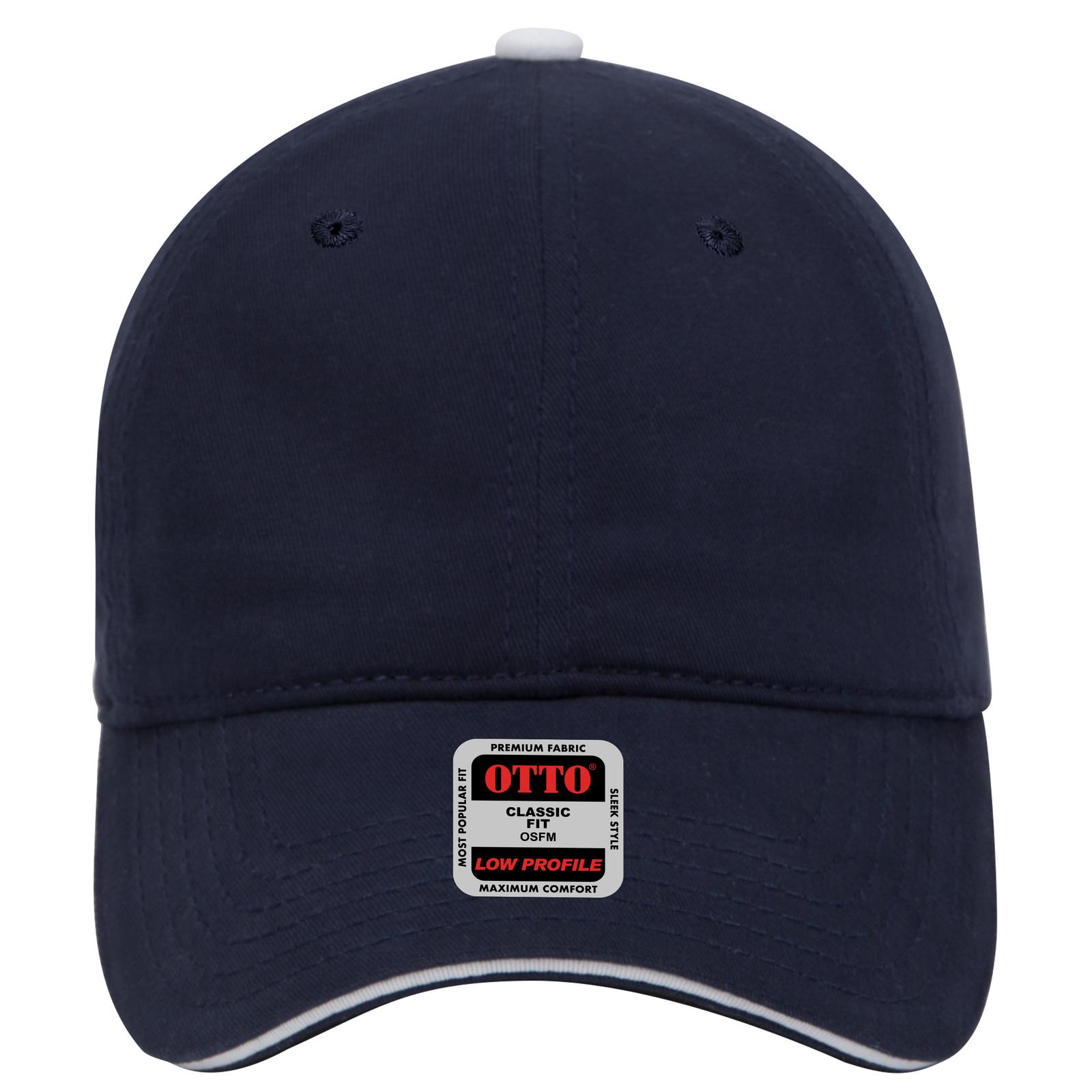 22-449 OTTO CAP 6 Panel Low Profile Dad Hat 22-449 OTTO CAP 6 Panel Low Profile Dad Hat
