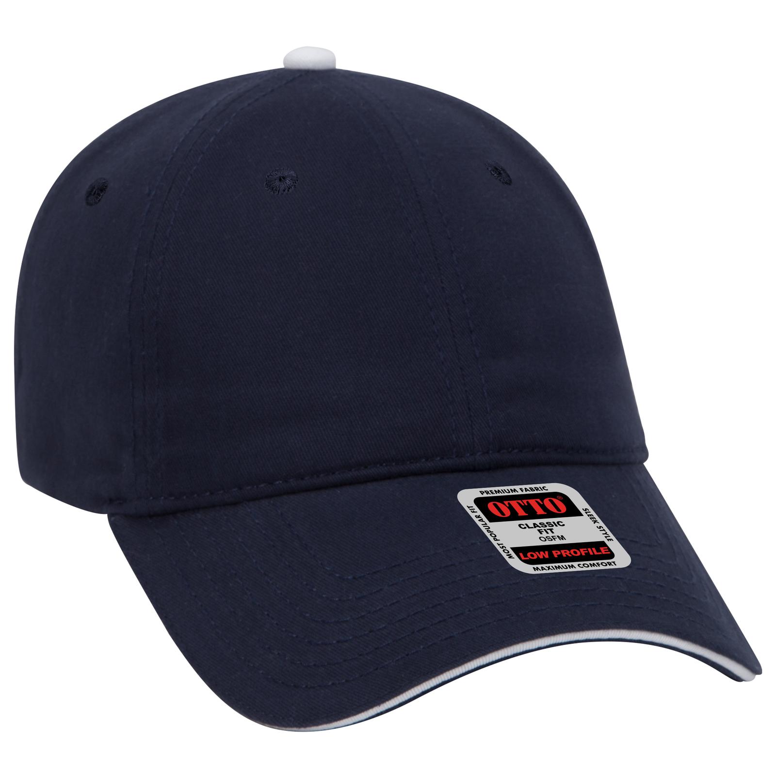 22-449 OTTO CAP 6 Panel Low Profile Dad Hat - Siide Image