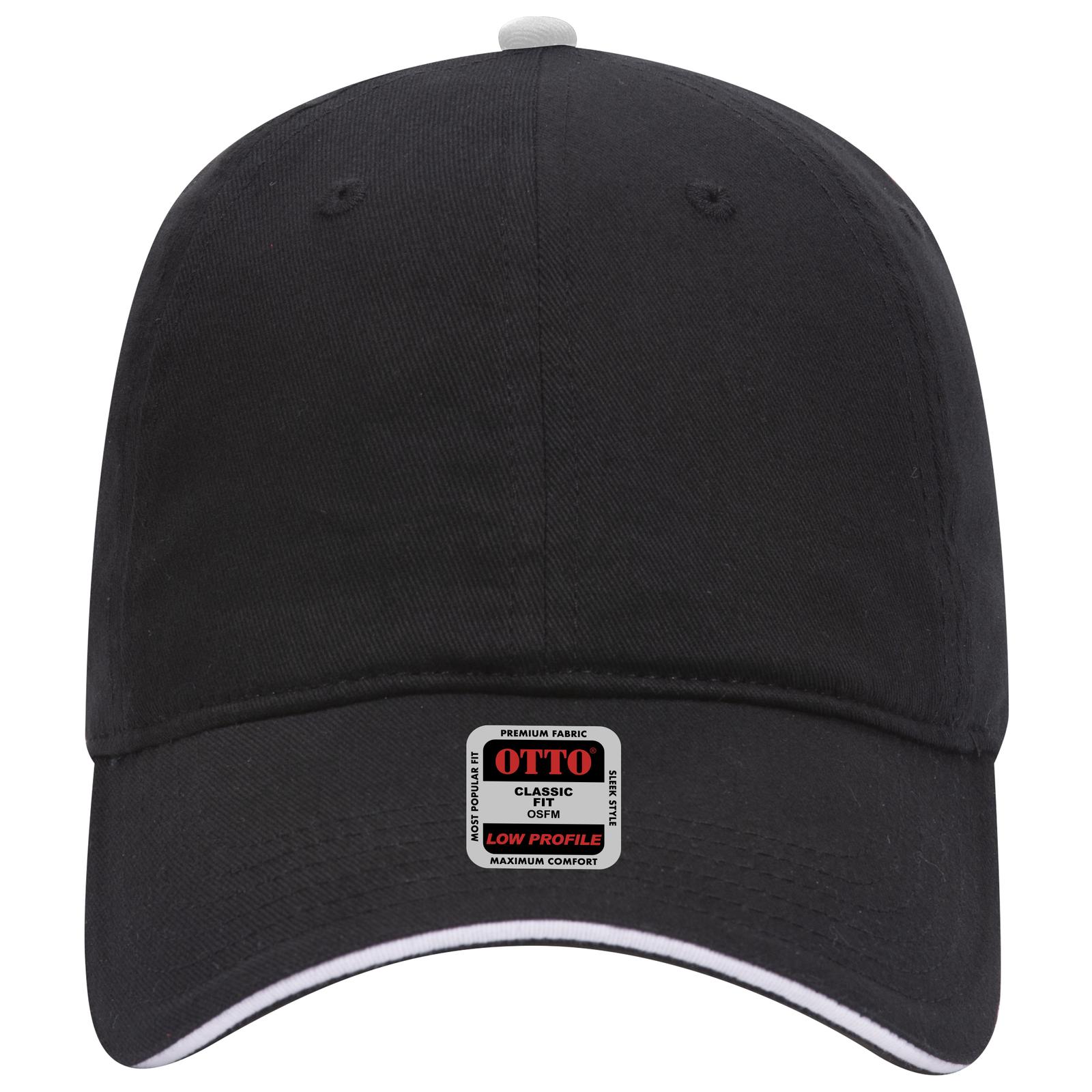22-688 OTTO CAP 6 Panel Low Profile Baseball Cap