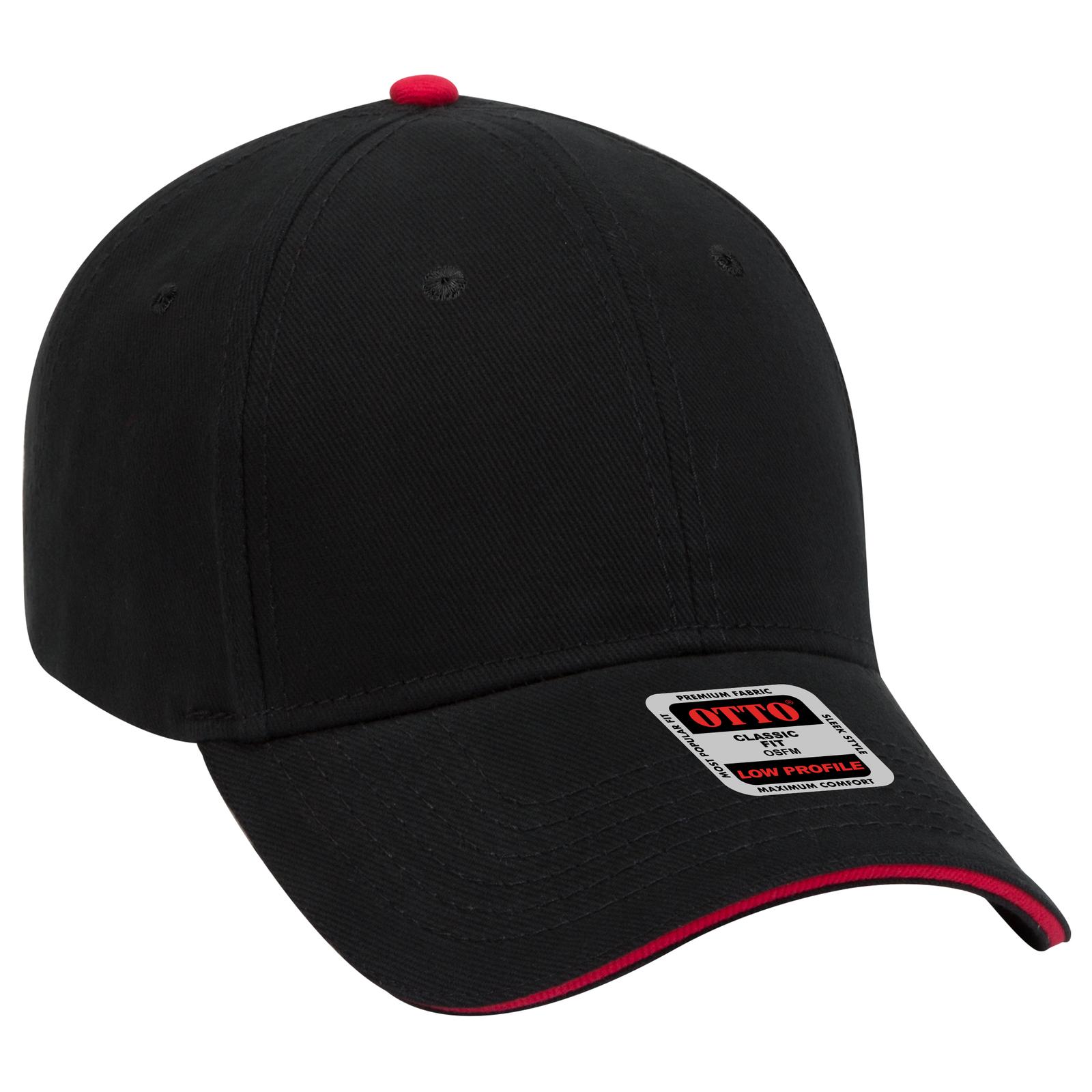 23-255 OTTO CAP 6 Panel Low Profile Baseball Cap - Siide Image