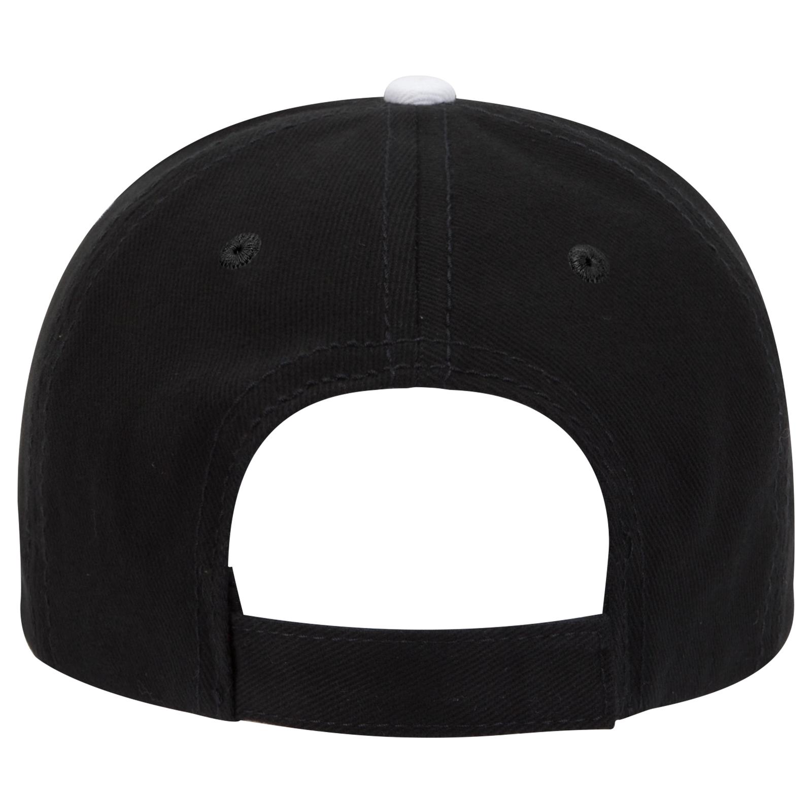 23-255 OTTO CAP 6 Panel Low Profile Baseball Cap - Back Image