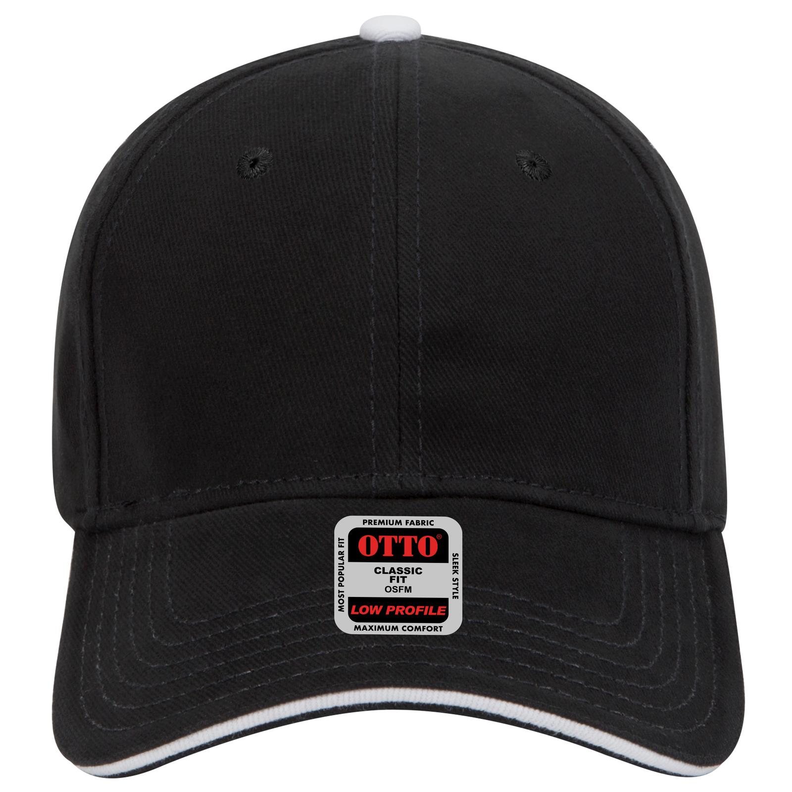 23-255 OTTO CAP 6 Panel Low Profile Baseball Cap
