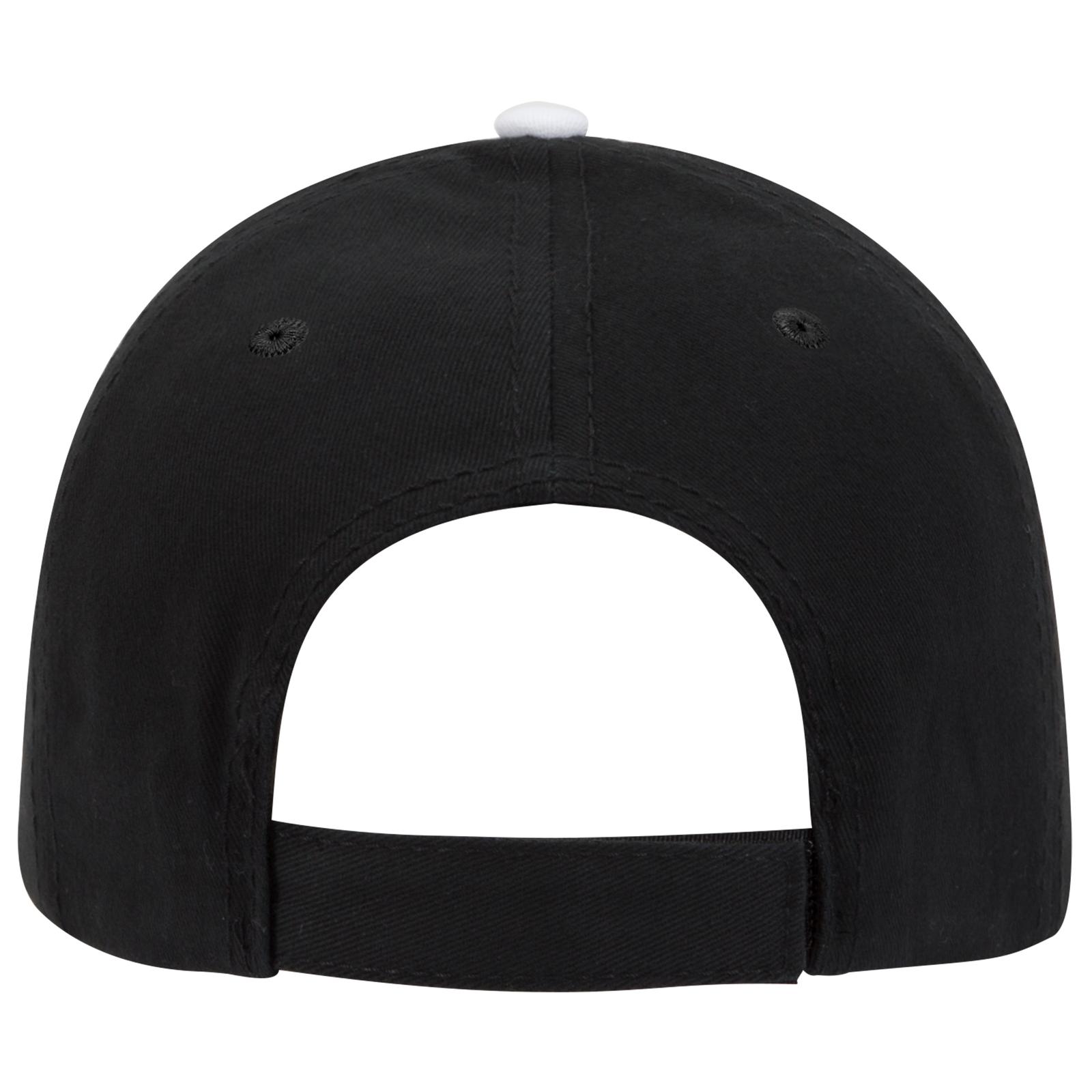 23-370 OTTO CAP 6 Panel Low Profile Baseball Cap - Back Image