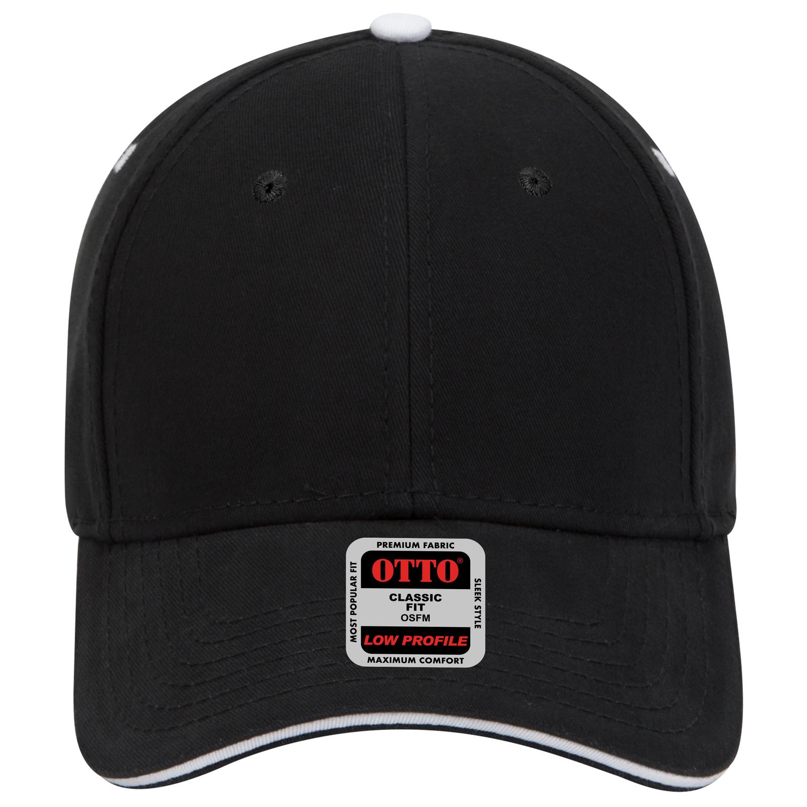 23-370 OTTO CAP 6 Panel Low Profile Baseball Cap